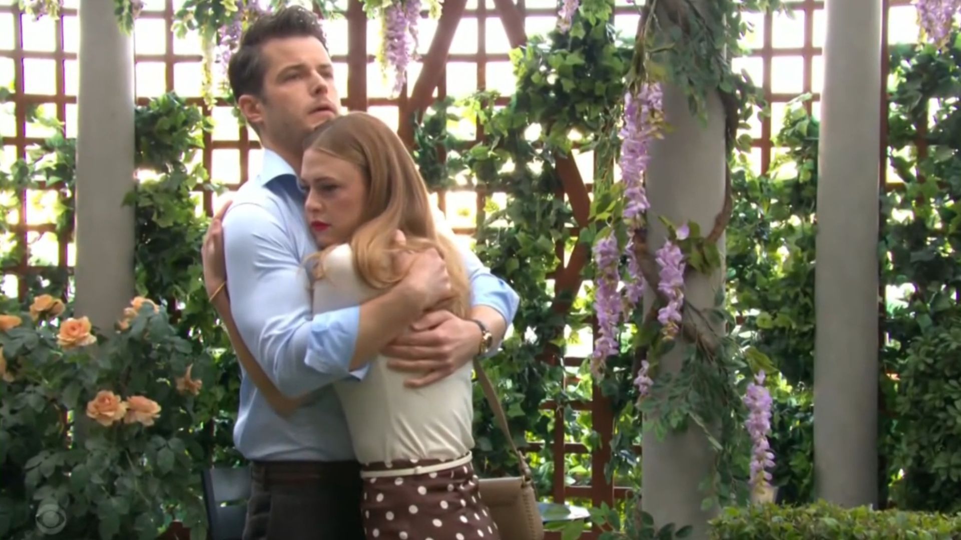 Claire (Hayley Erin) has faith that Kyle (Michael Mealor) will win everyone over on The Young and the Restless  I  Image: CBS