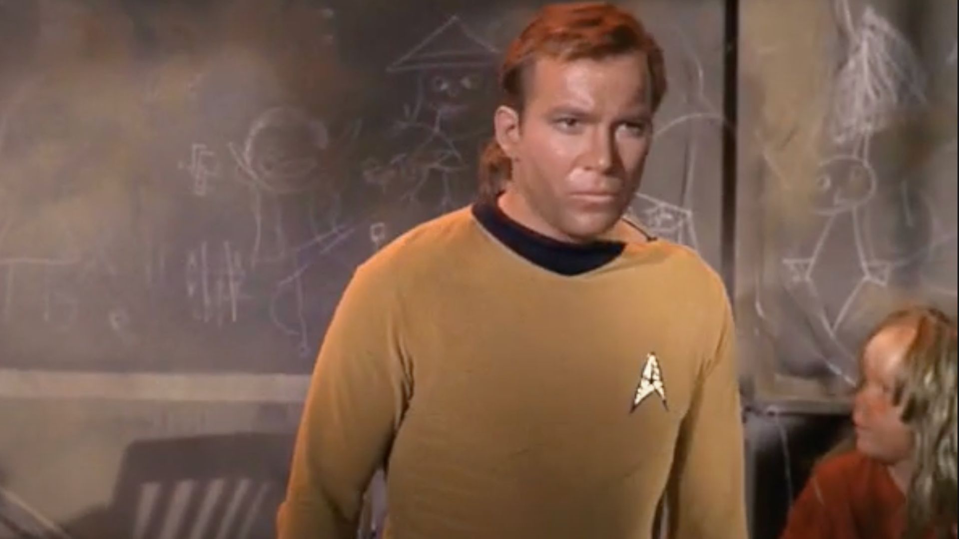 Captain James T. Kirk played by William Shatner in Star Trek (Image via YouTube/CBS)
