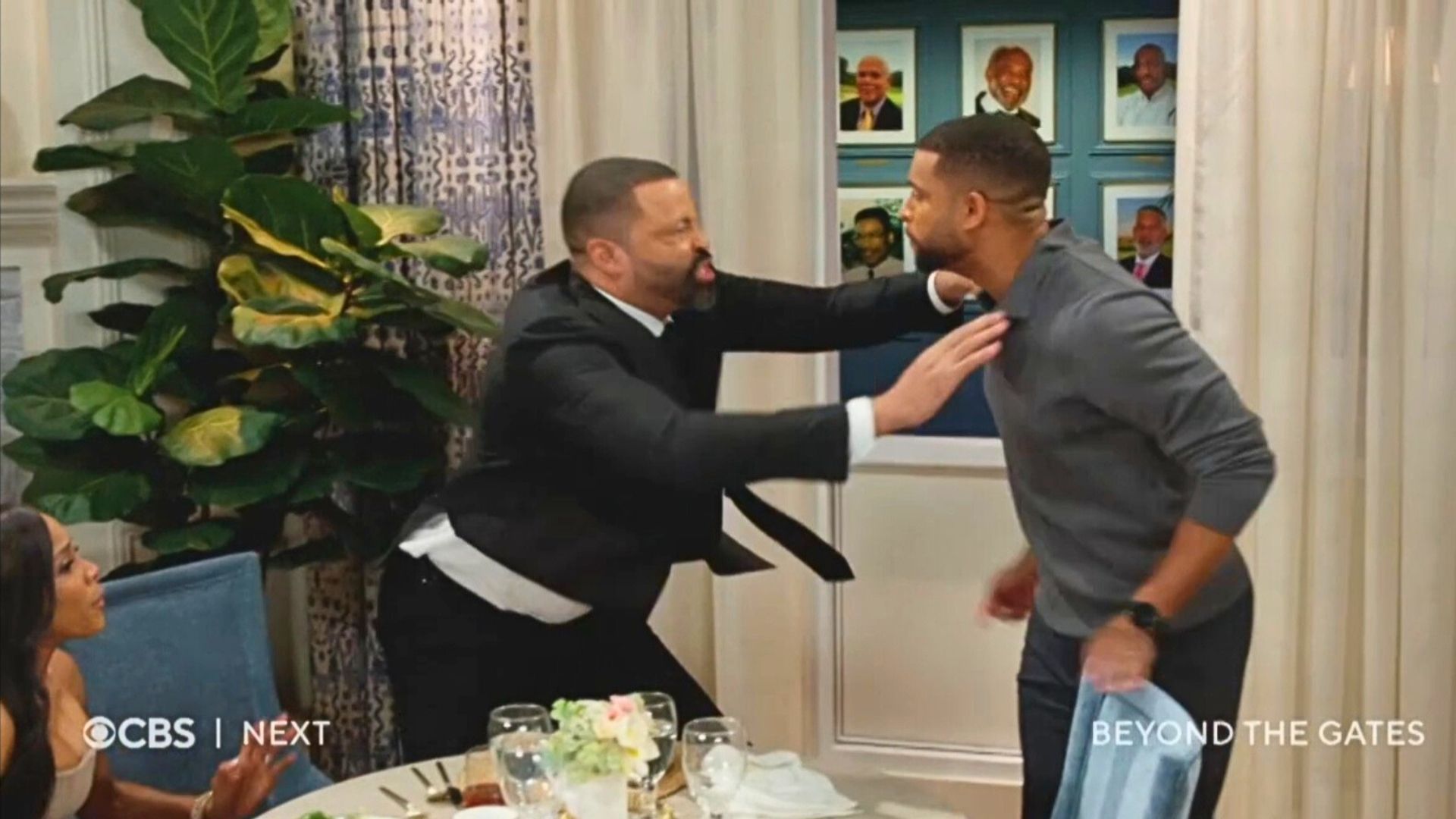 Beyond the Gates: Bill attacks Martin | Image: CBS