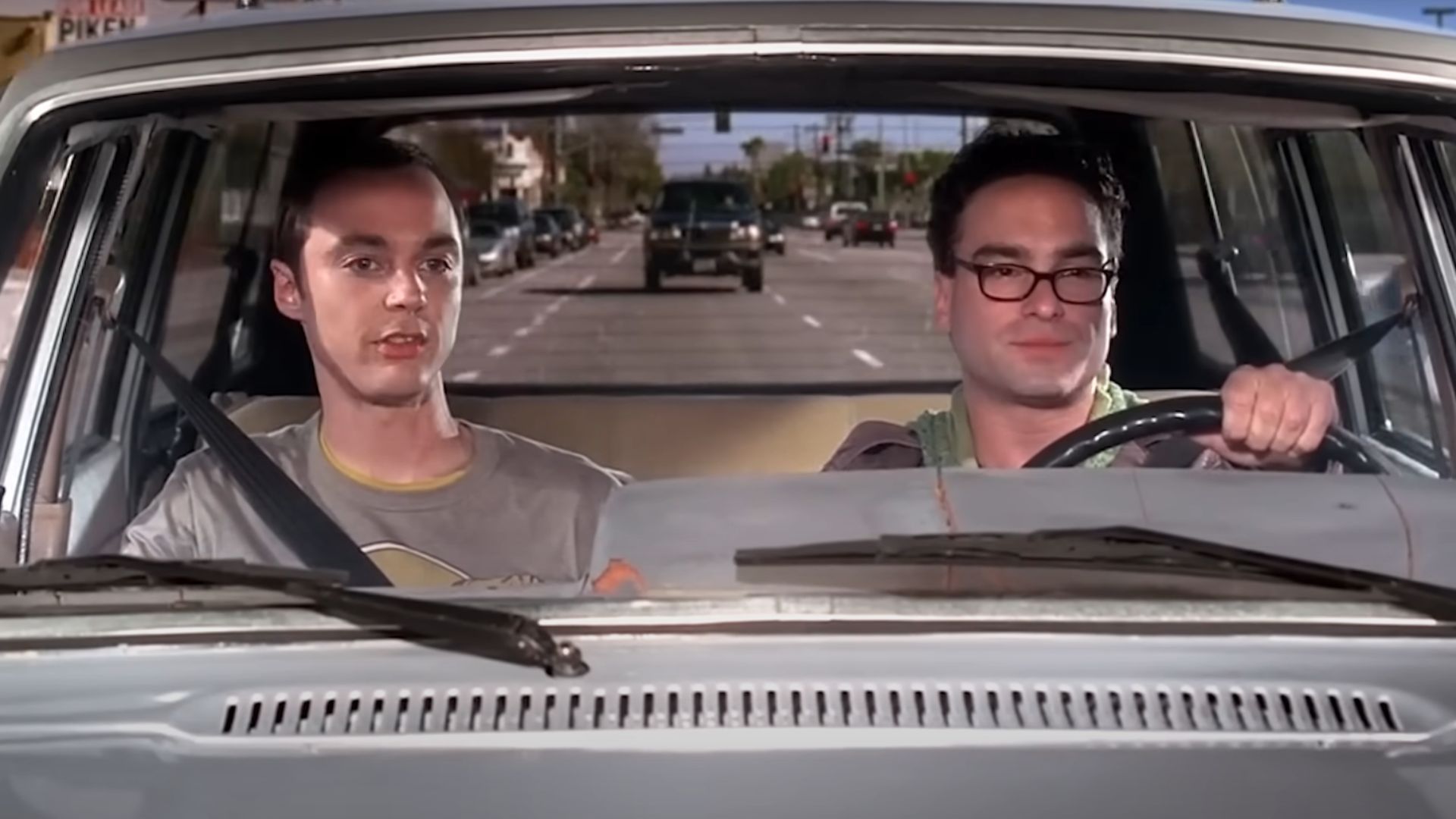 The Big Bang Theory&rsquo;s Sheldon and Leonard (Image via CBS)