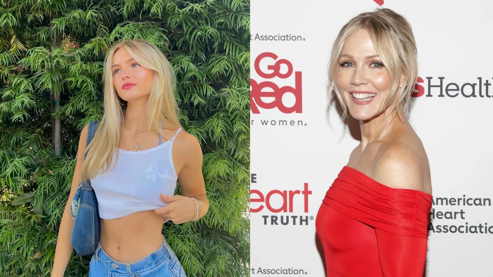 Fiona Eve &amp; Jennie Garth - Source: Instagram/@fionaeveee, Photo by Astrid Stawiarz/Getty Images for The American Heart Association