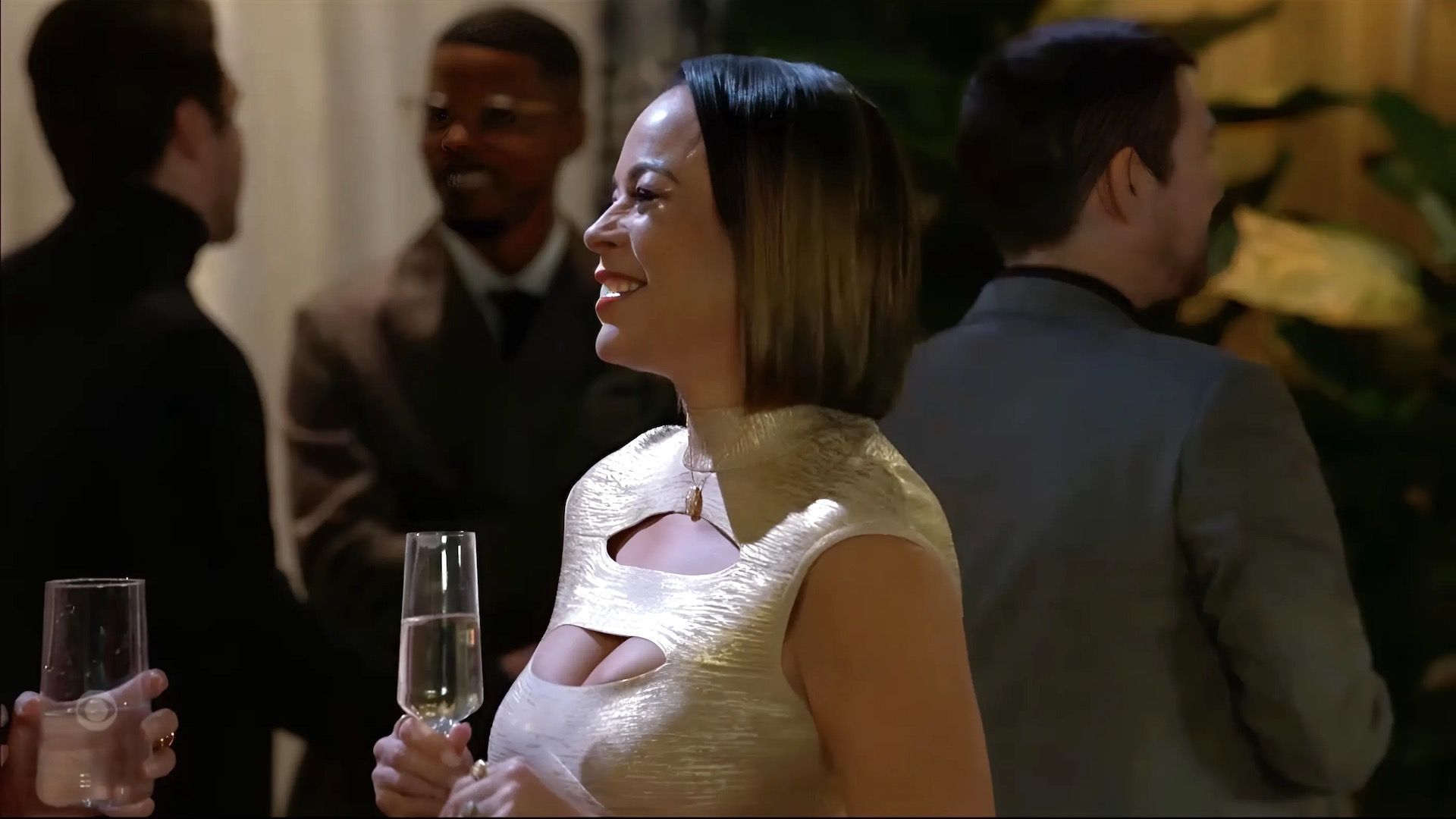 Nicole thought her party was the bomb until Leslie dropped hers on Beyond the Gates | Image: CBS