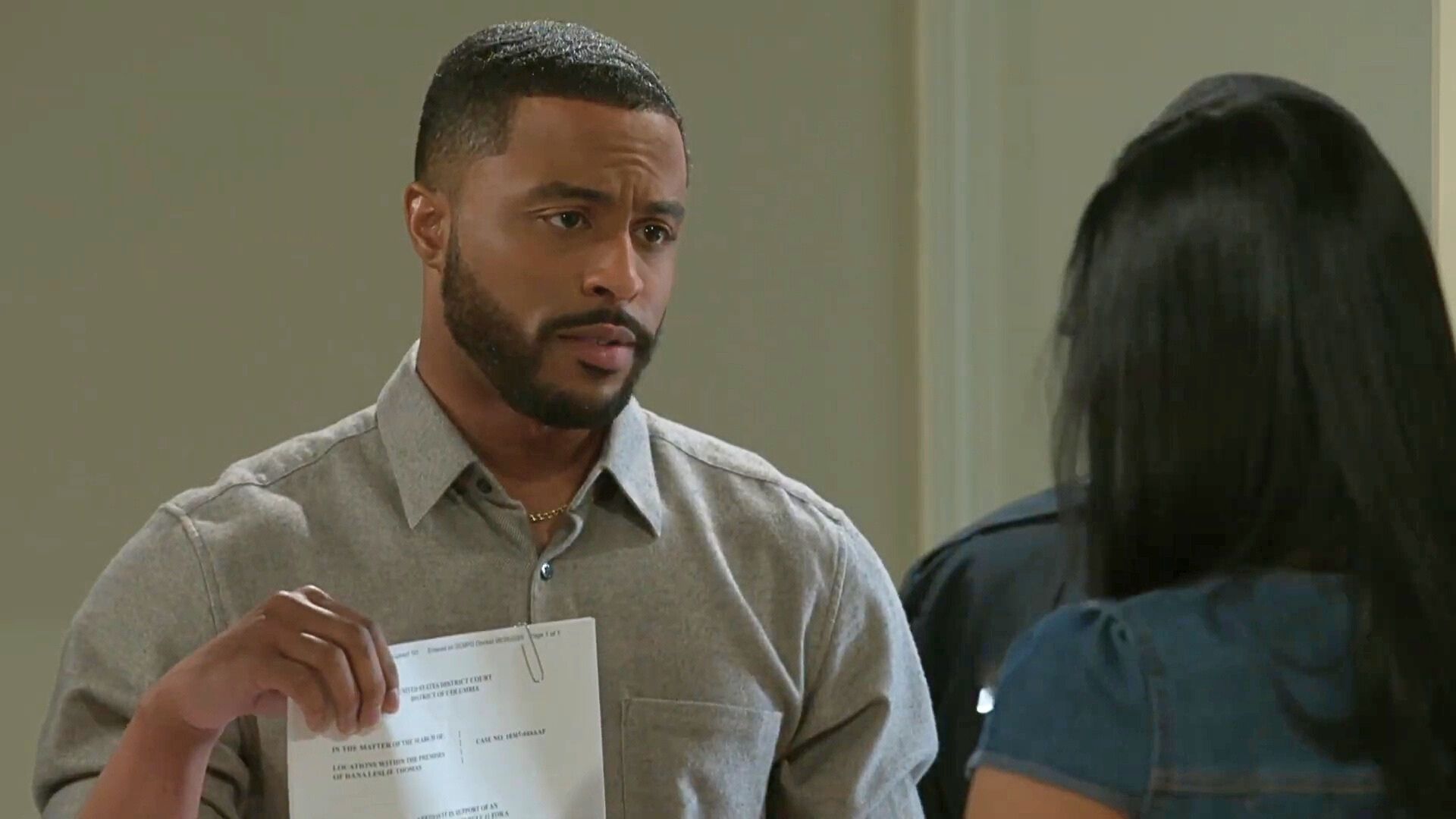 Beyond the Gates: Jacob has a search warrant | Image: CBS