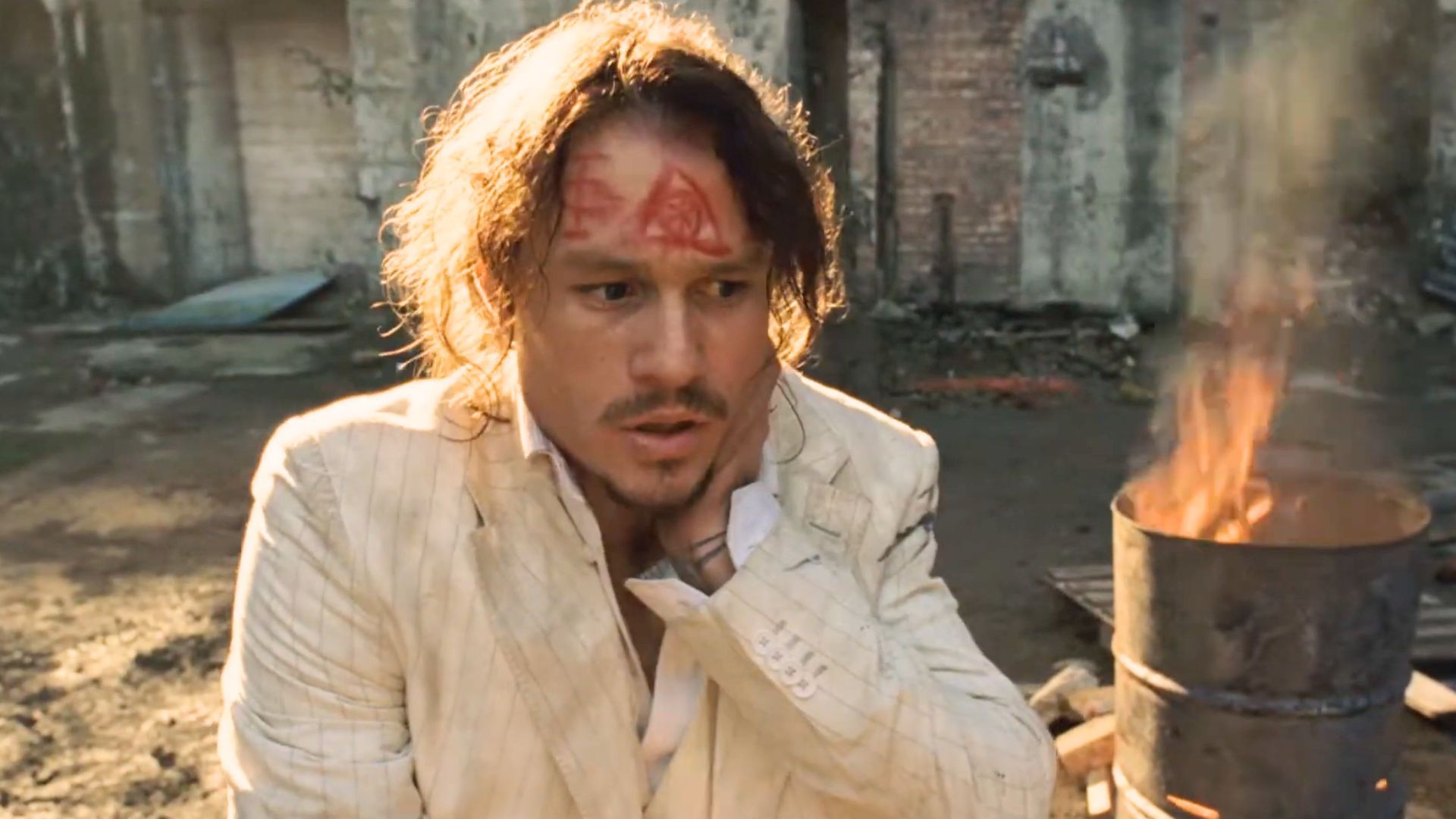Heath Ledger in Imaginarium of Dr. Parnassus | Image via Lionsgate 