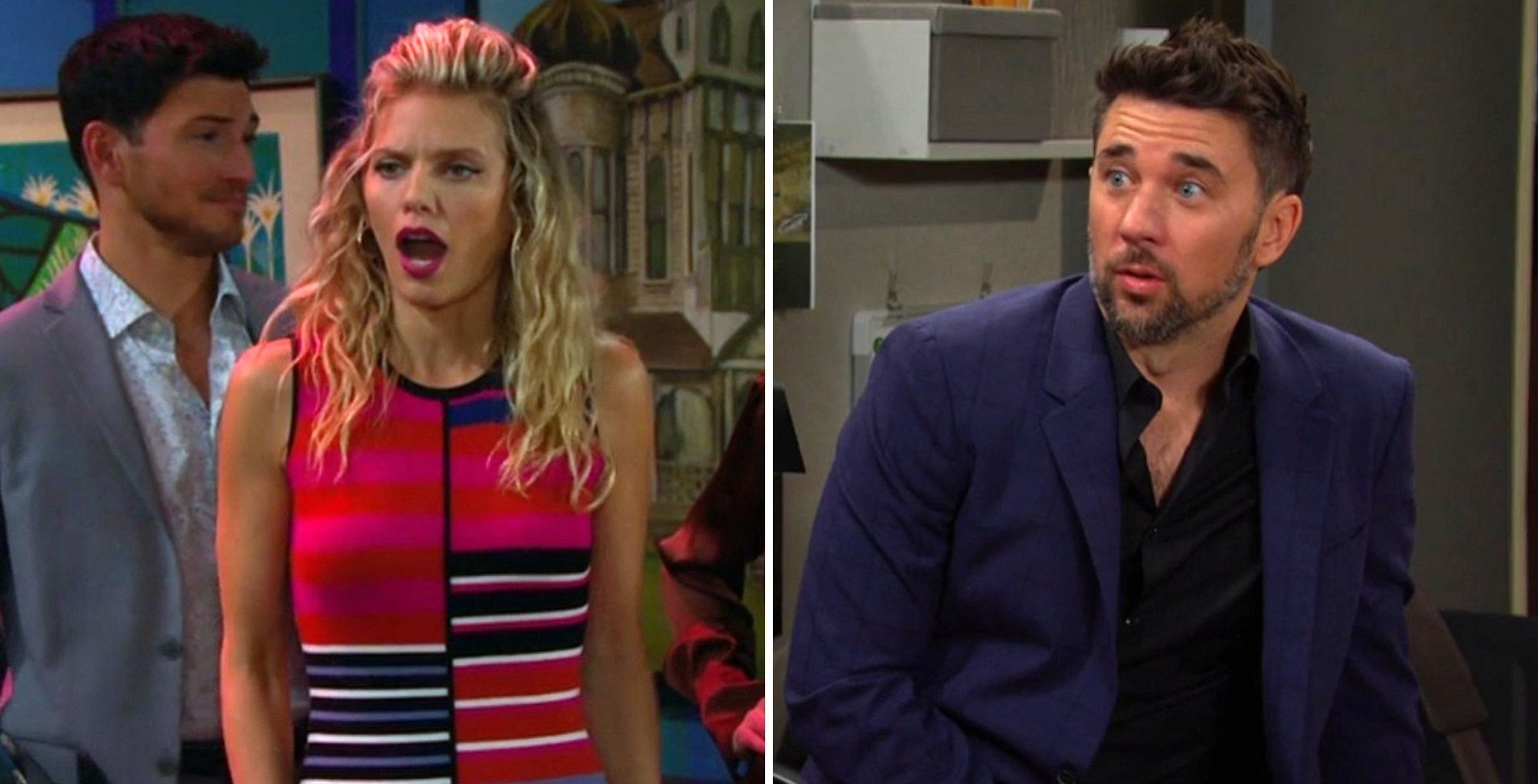 Days of Our Lives&#039; Cat and Chad. | Image Source: Peacock
