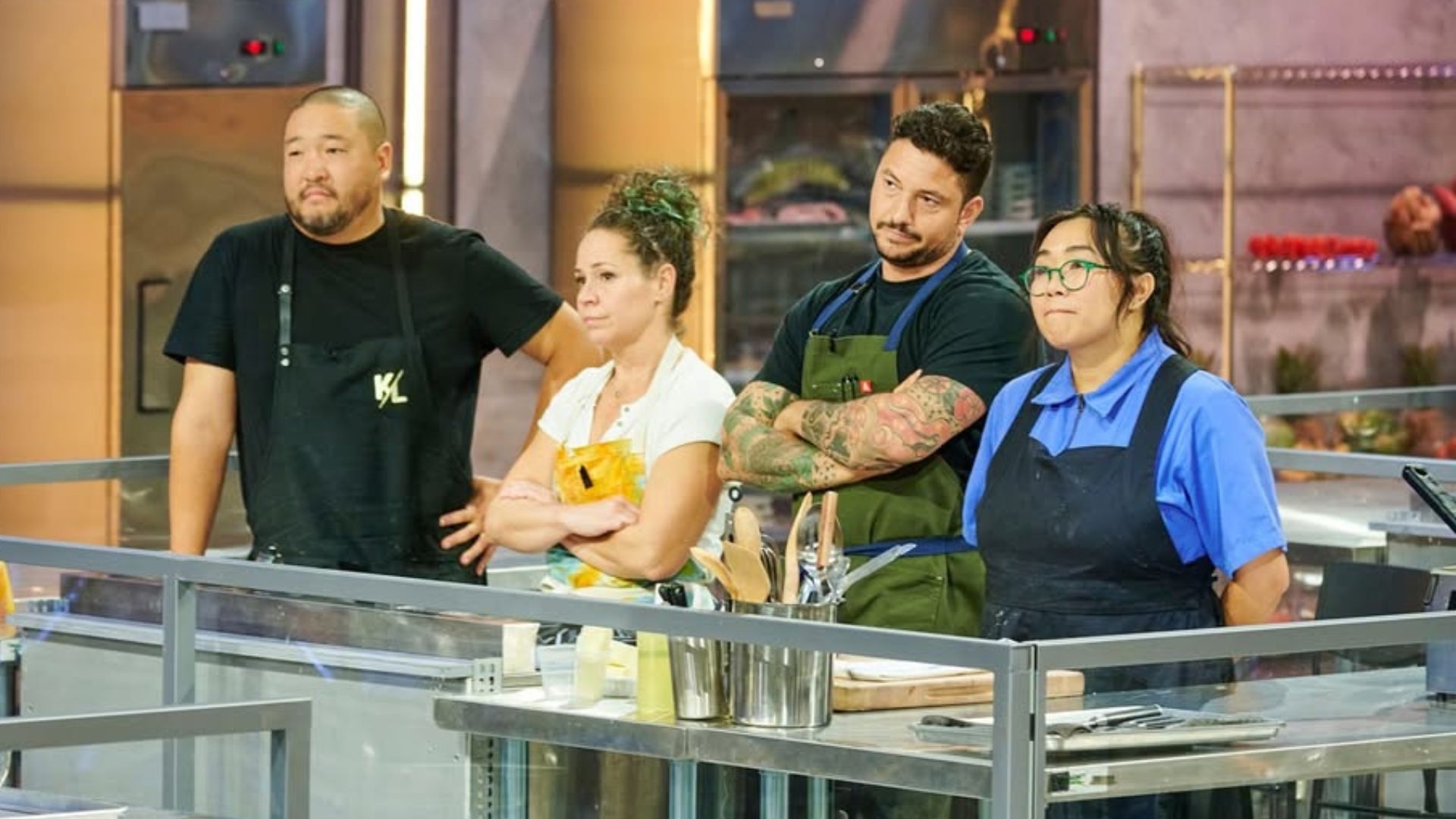 Kavin, Gabe, Nini, and Steph from 24 in 24: Last Chef Standing Season 2 | Image via Instagram/ @chefkleeokc