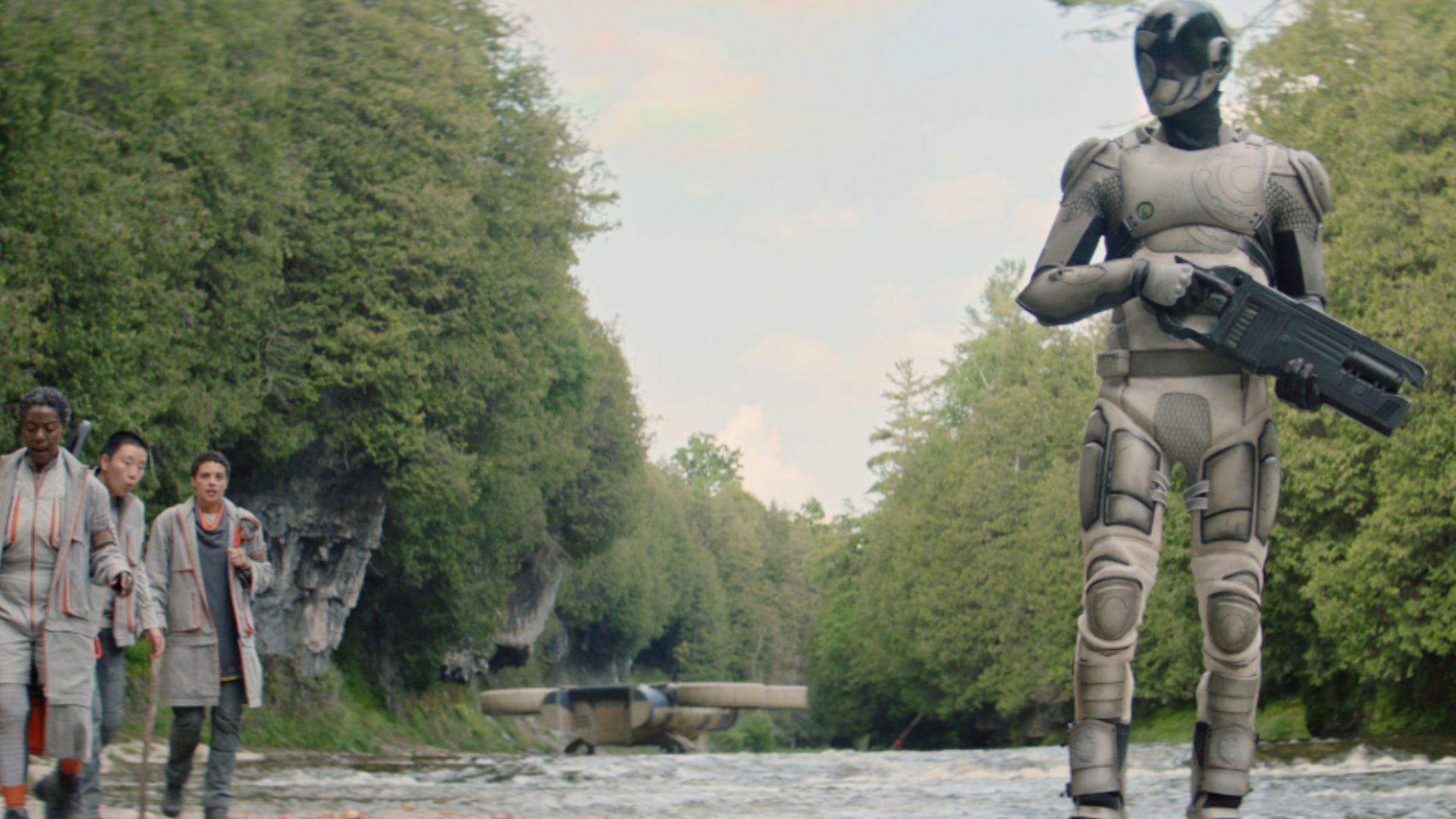 Murderbot Episode 3 Recap: Who attacked Murderbot at the Delta base? (Image Source - appletv)