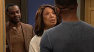Amy (Valarie Pettiford) is getting better, but what about Cole (J. Eddie Peck) on The Young and the Restless | Image: CBS