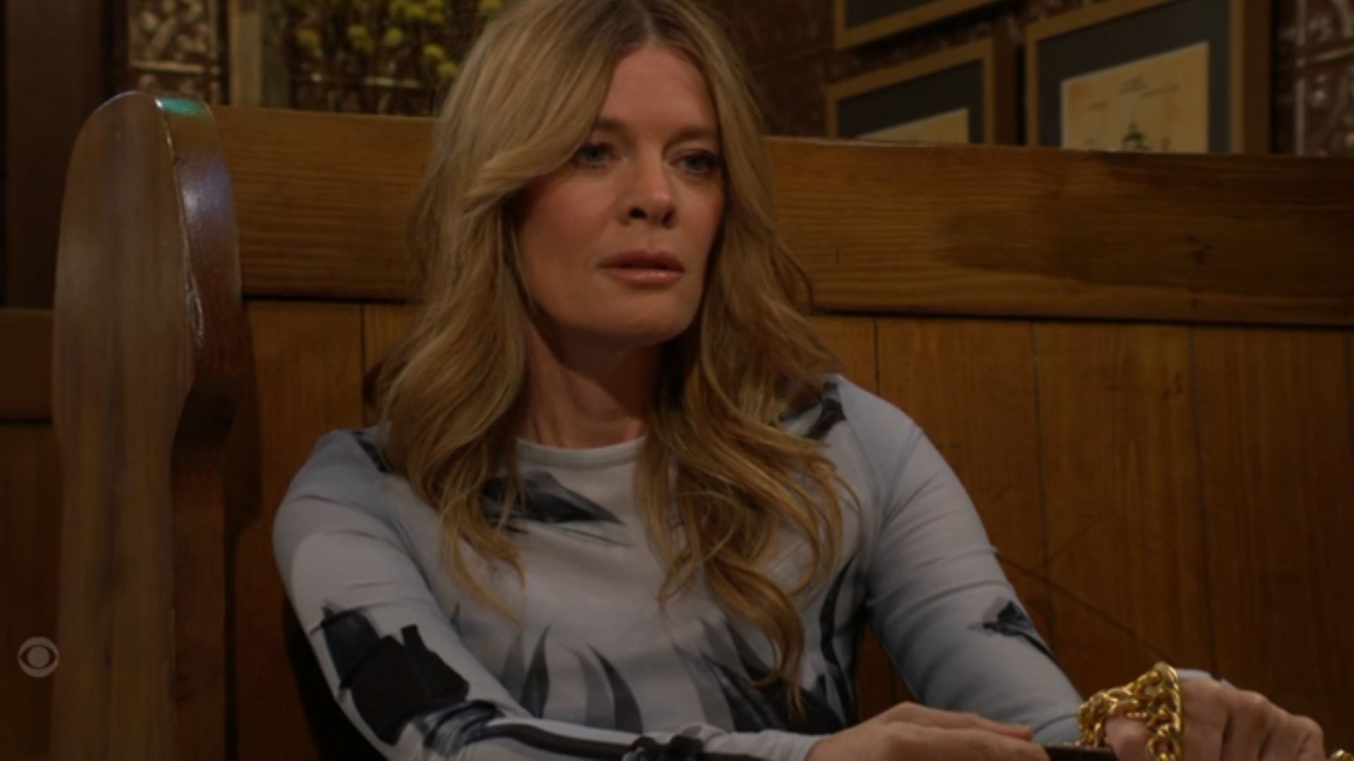 We can&#039;t not look at Phyllis (Michelle Stafford) on The Young and the Restless | Image: CBS