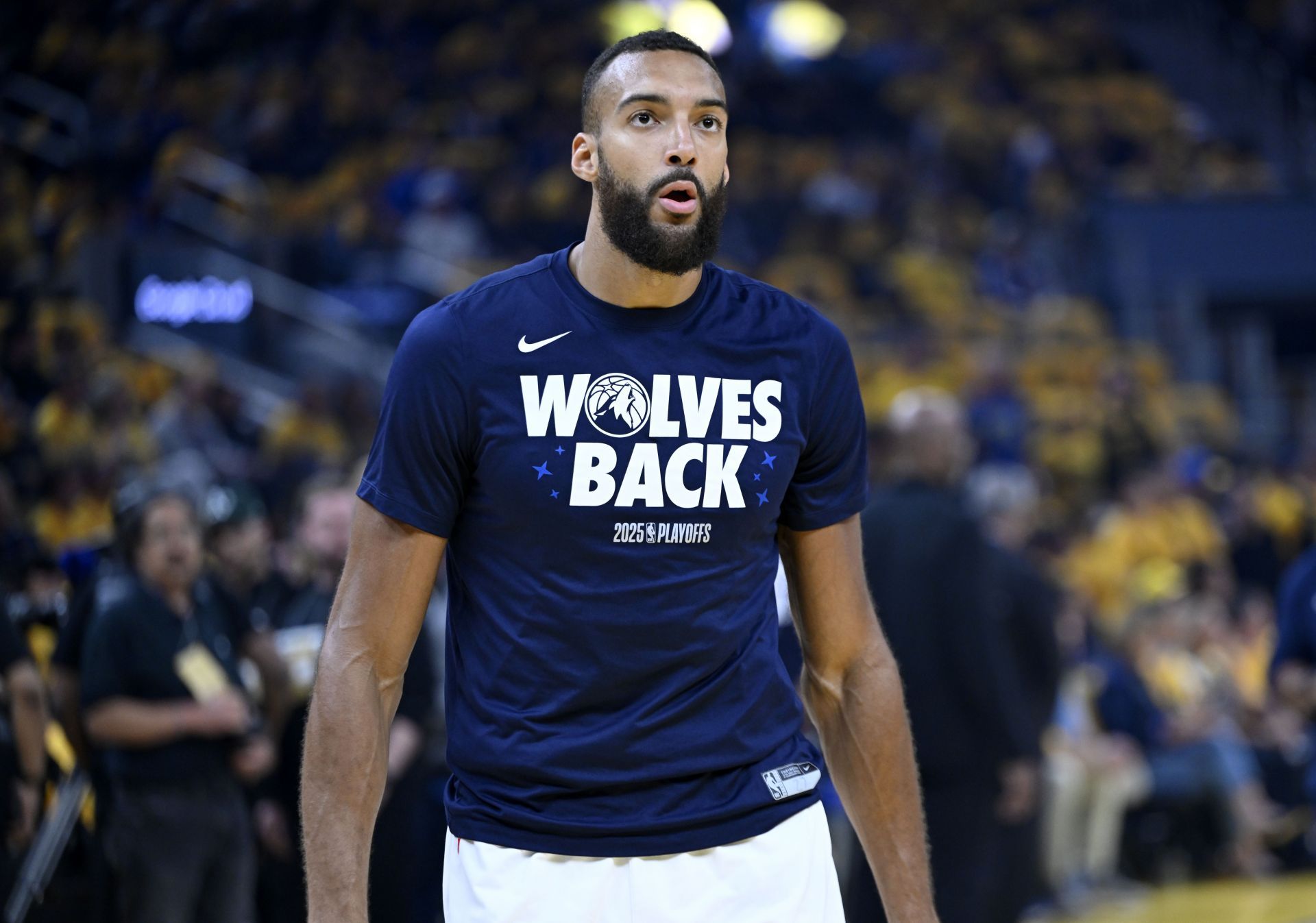 NBA Playoffs: Pre-game of Timberwolves vs Warriors in San Francisco - Source: Getty