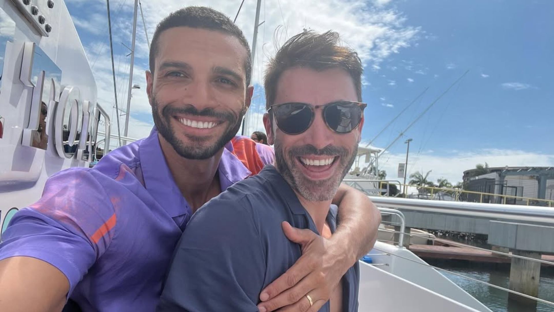 Brett and Mark from The Amazing Race Season 37 | Image via Instagram/ @markromain
