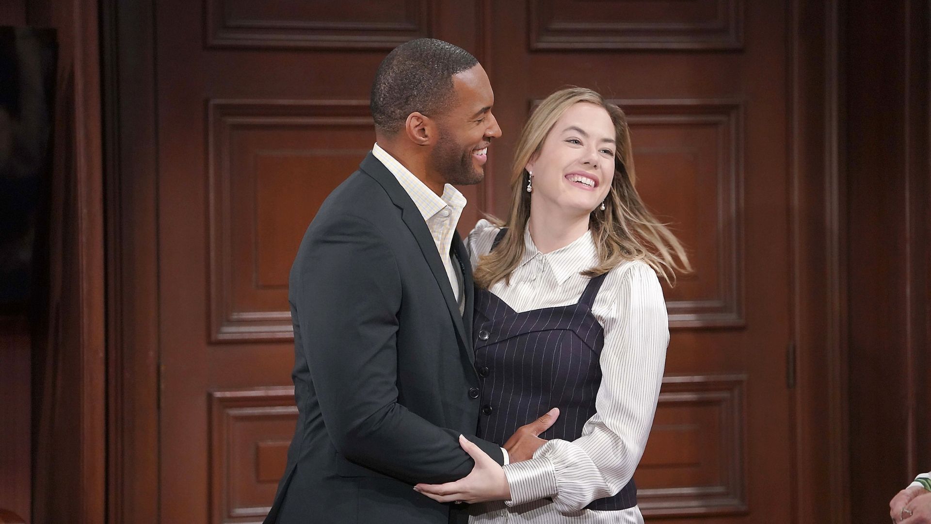 B&amp;B&#039;s Carter and Hope at Forrester Creations | Image: JPI