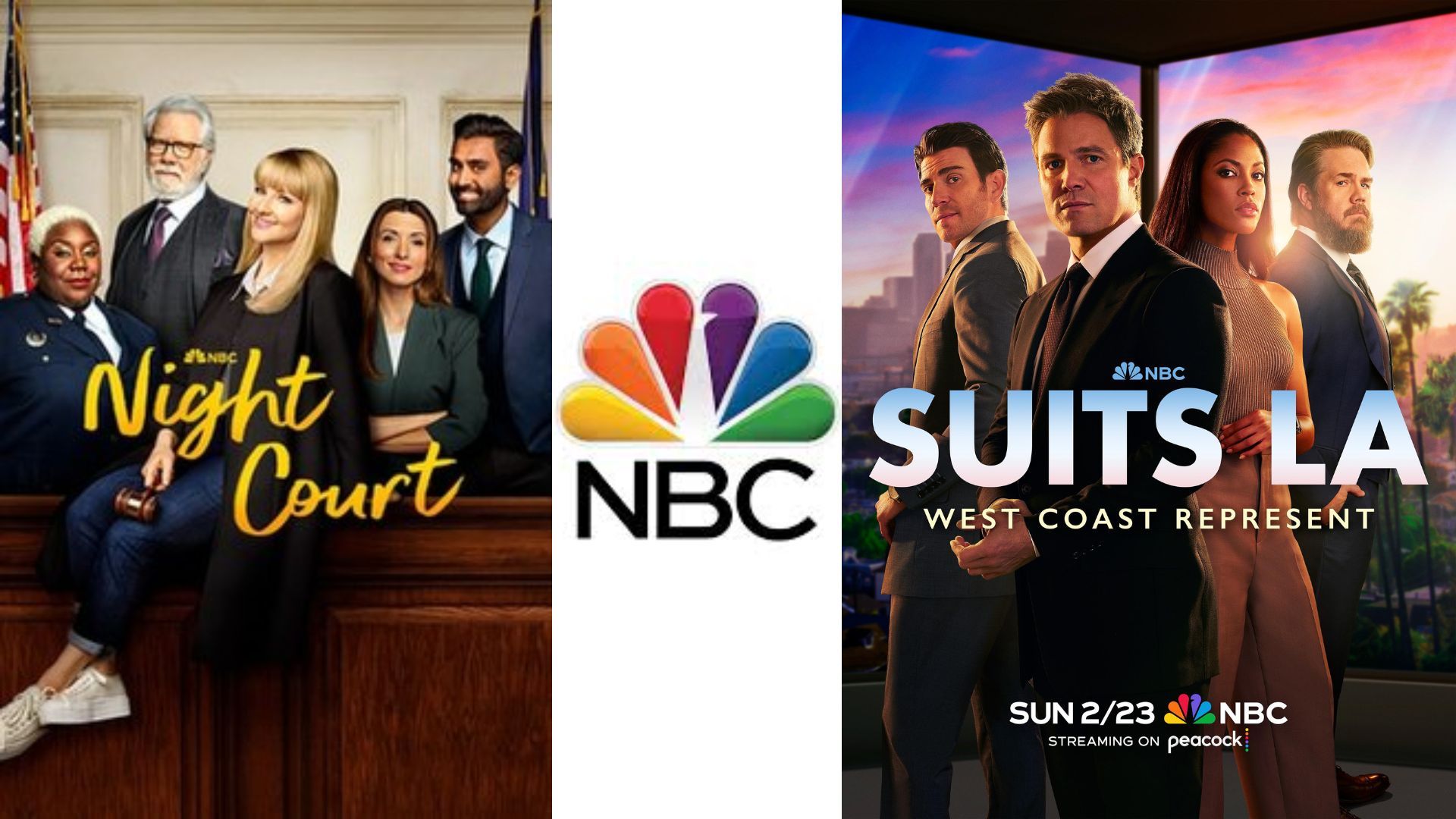 Night Court and Suits LA NBC (Image via NBC)