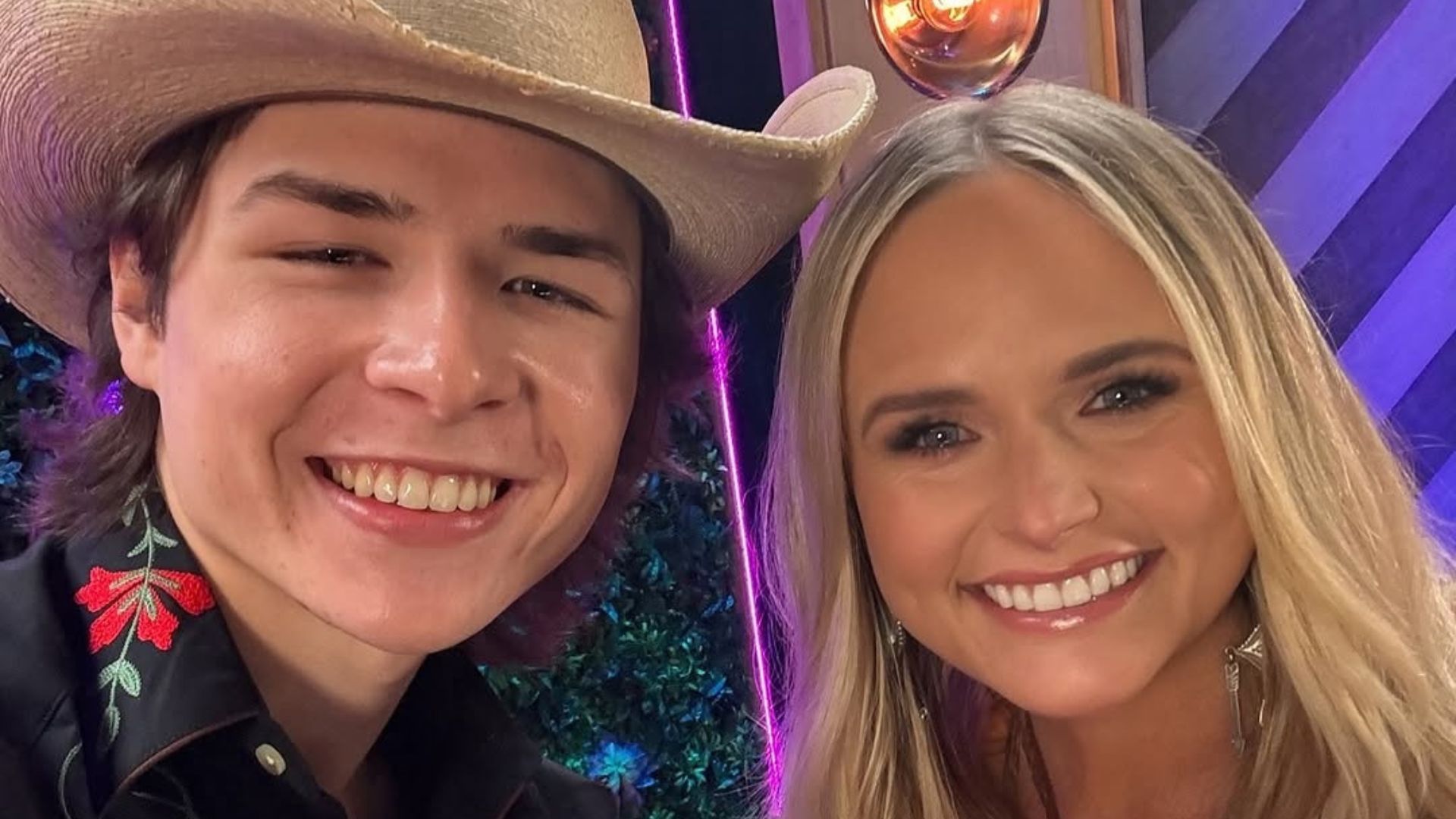 John Foster and Miranda Lambert on American Idol (Image via Instagram/ @officialjohnfoster)