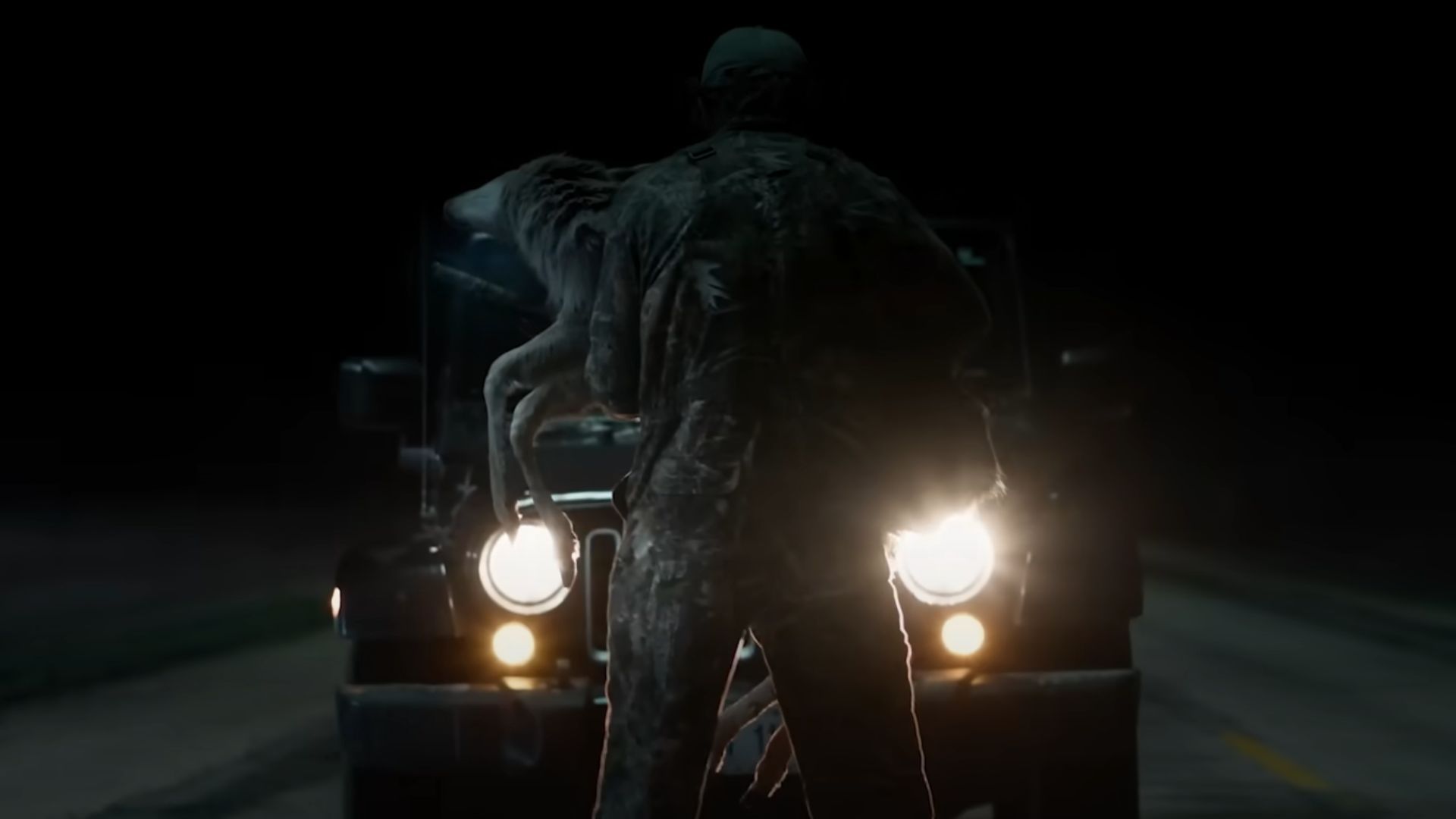 A still from Clown in a Cornfield