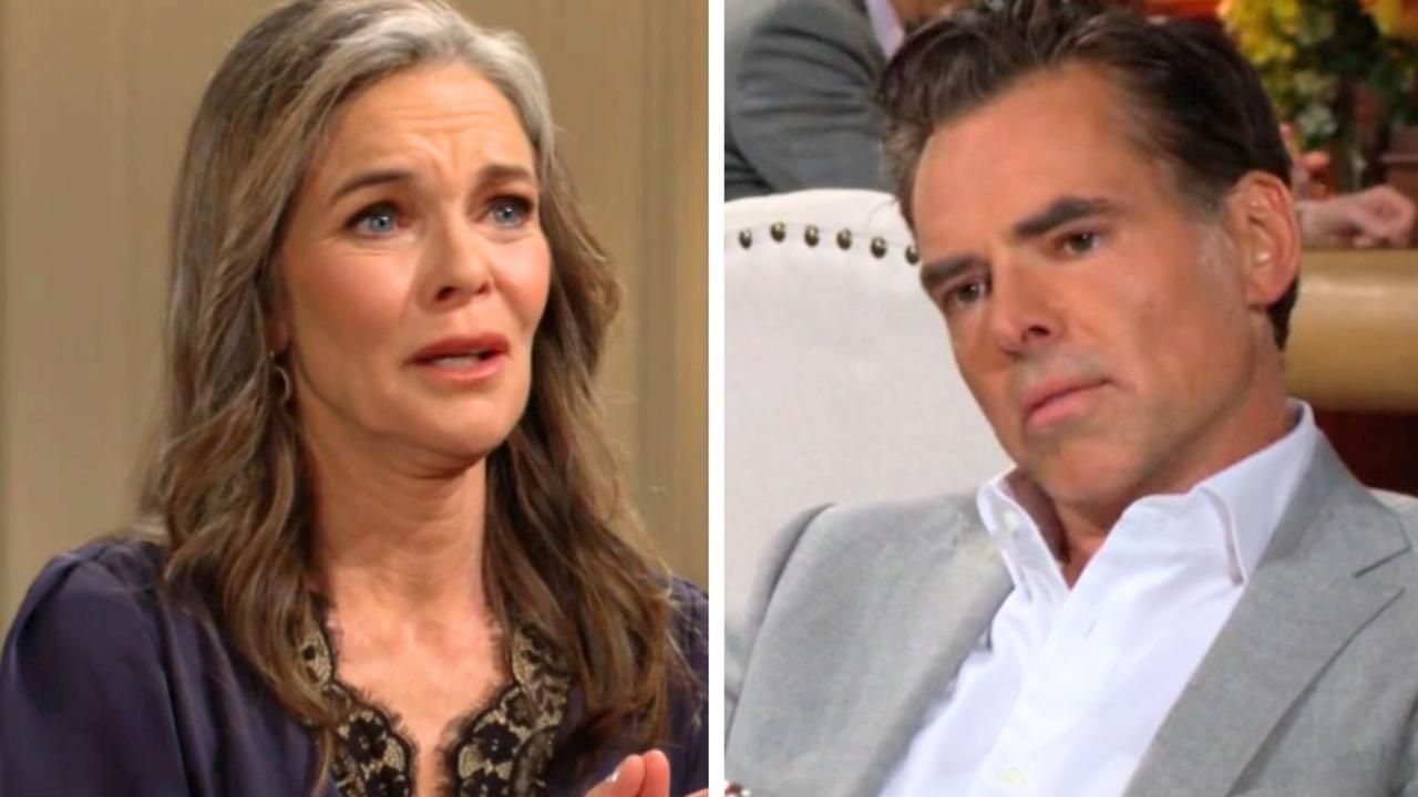 Susan Walters (Diane) and Jason Thompson (Billy) delivered dramatic goods on The Young and the Restless  l  Image: CBS