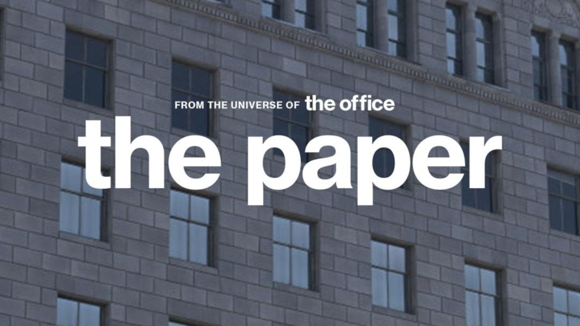 Promotional poster for The Paper | Image via Peacock