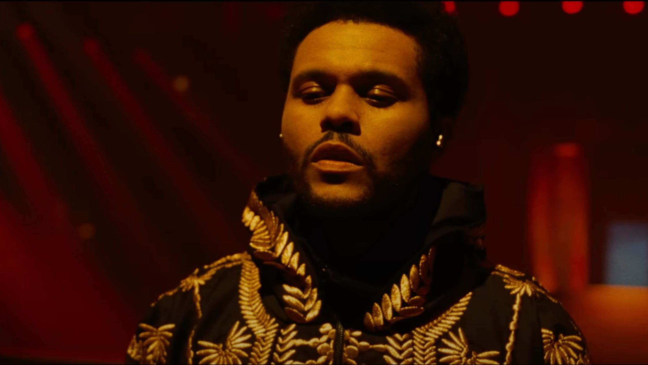 A still from the Hurry Up Tomorrow trailer (Image via YouTube/The Weeknd)