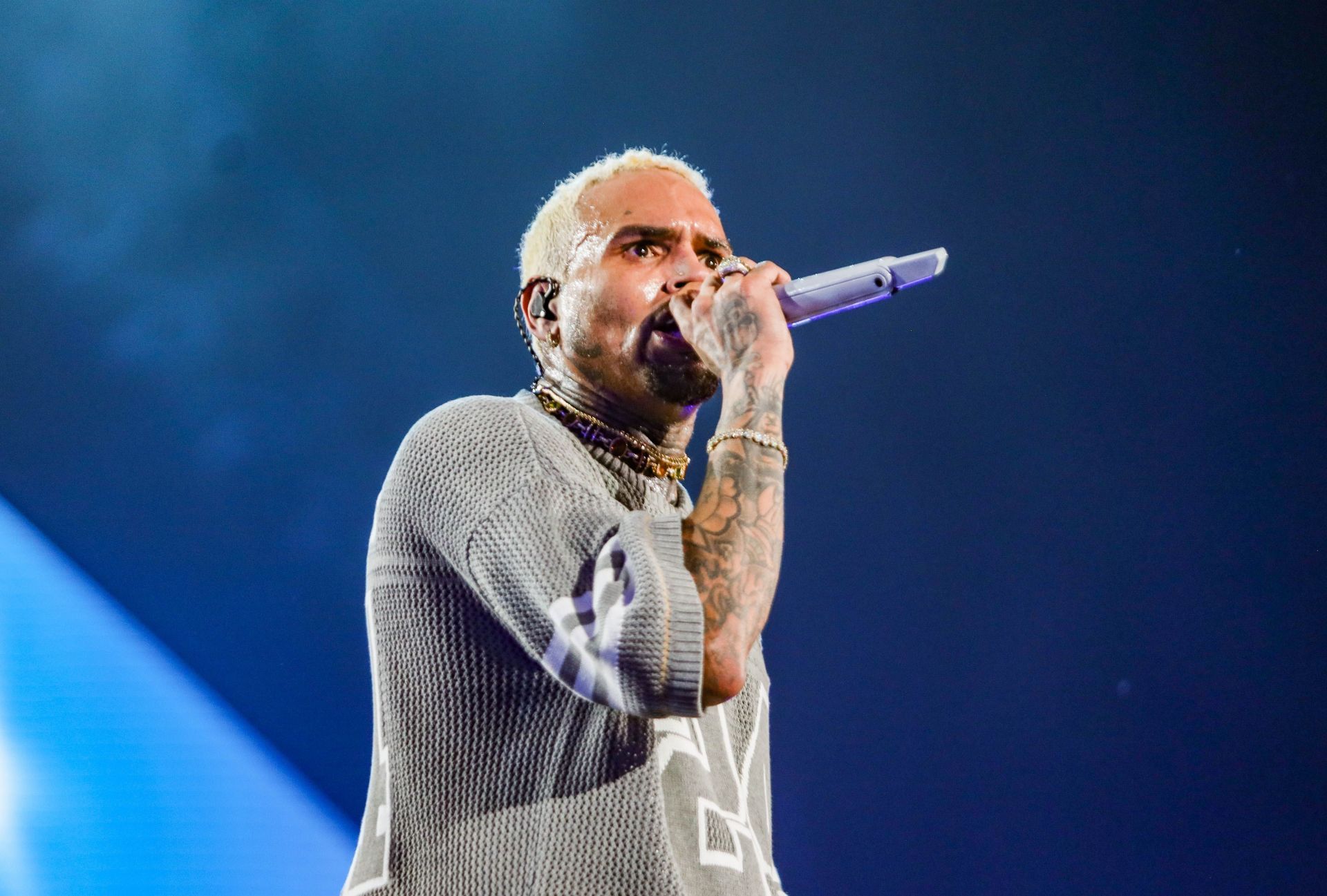 American Artist Chris Brown Performs In South Africa - Source: Getty