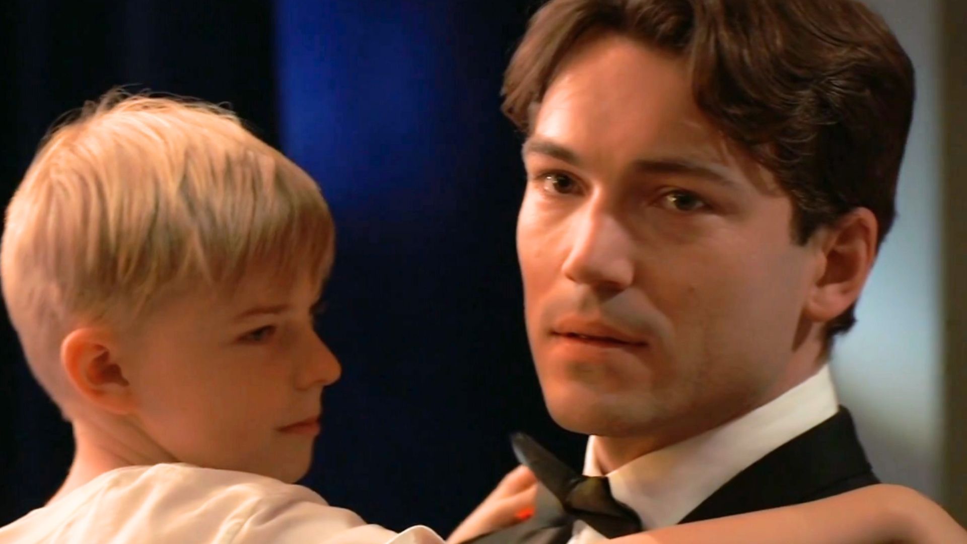 Michael appeared to take his son home. Sorry, Willow | Image: ABC
