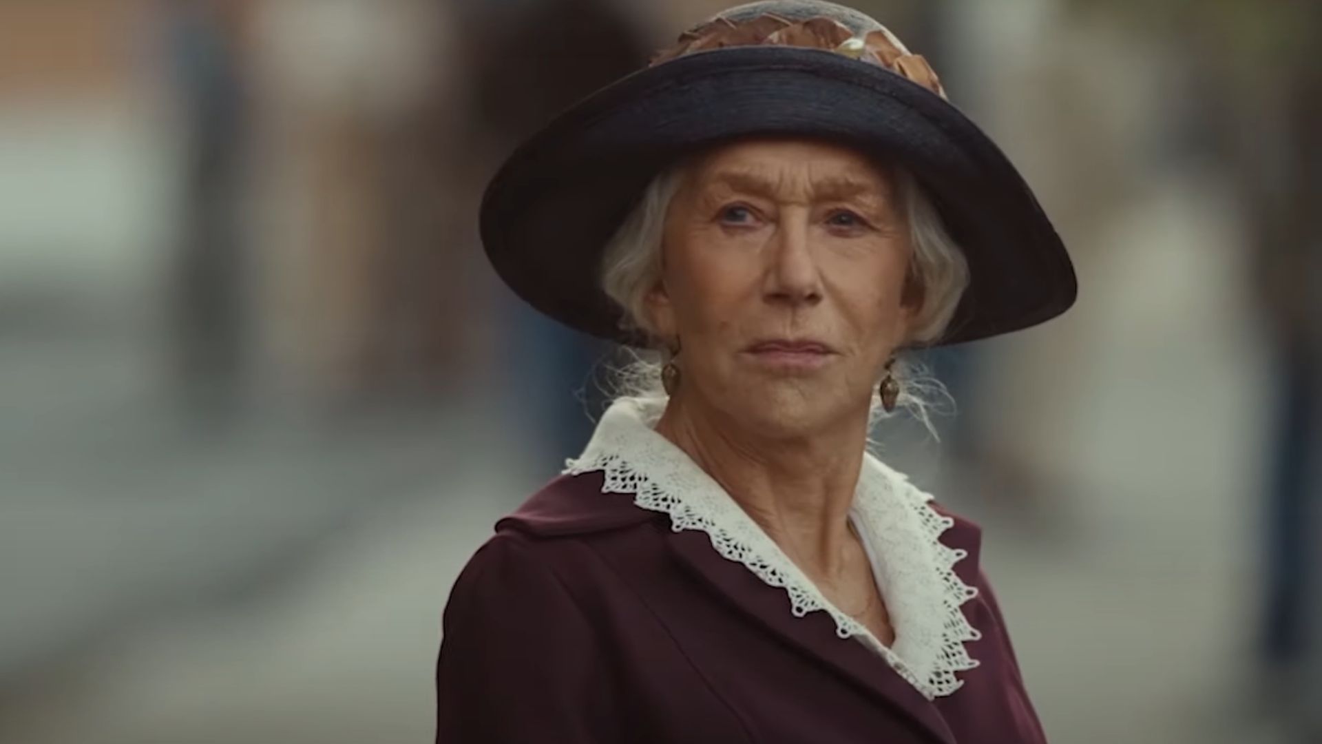 Helen Mirren in 1923 (Image via YouTube/Yellowstone)