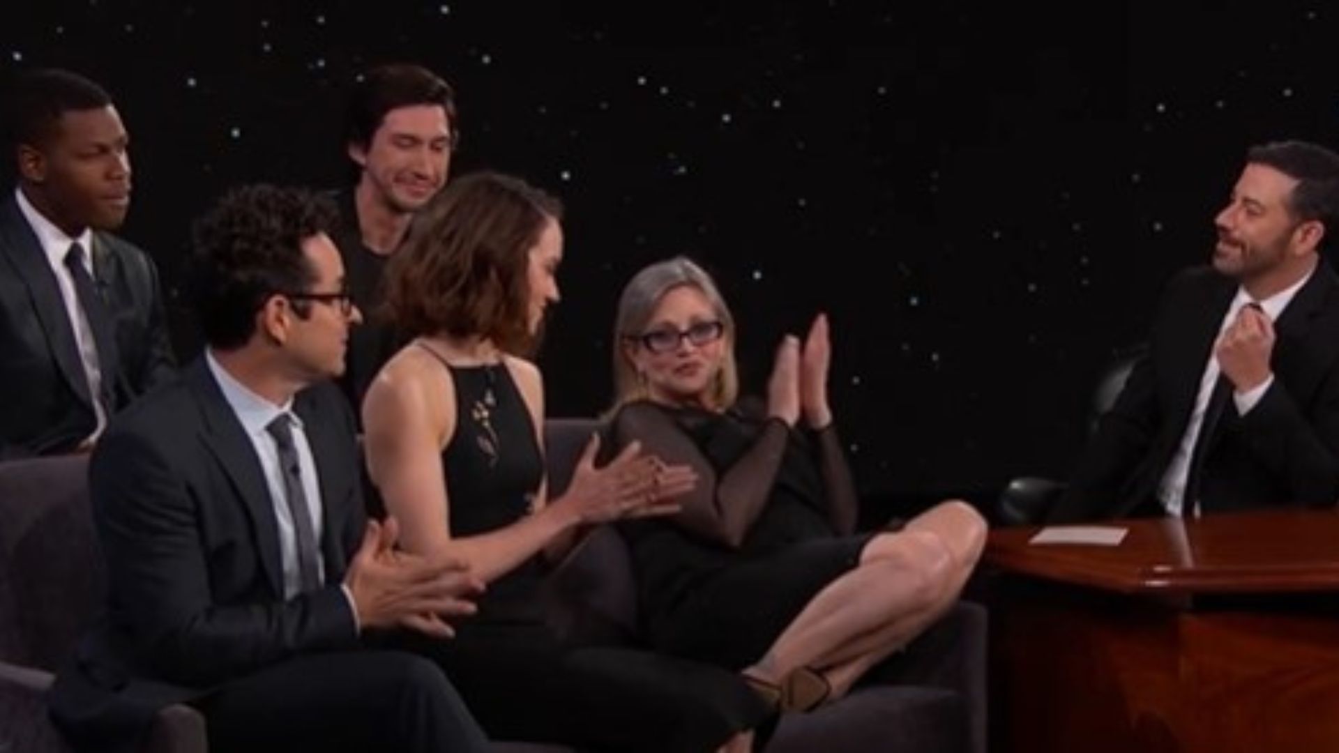 Star Wars casts share their casting stories on Jimmy Kimmel Live | Image source: Jimmy Kimmel Live on YouTube