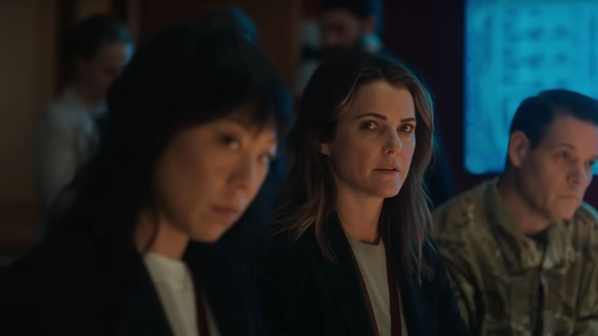Keri Russell and Ali Ahn in The Diplomat (Screenshot from The Diplomat: Season 2 Official Trailer/Netflix on YouTube)
