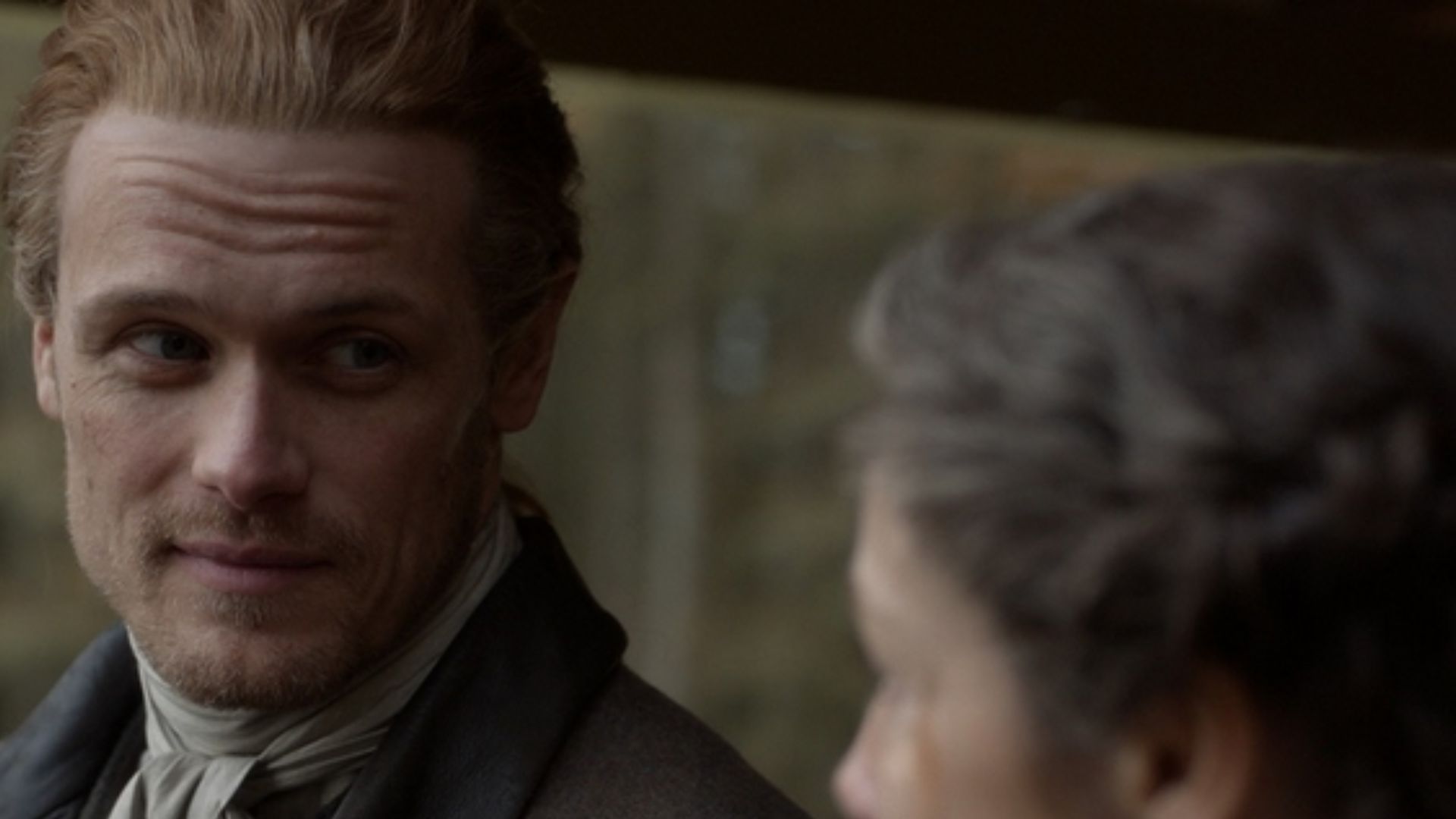 Sam Heughan as Jamie Fraser in Outlander the show. (Via. @outlander_starz/instagram)