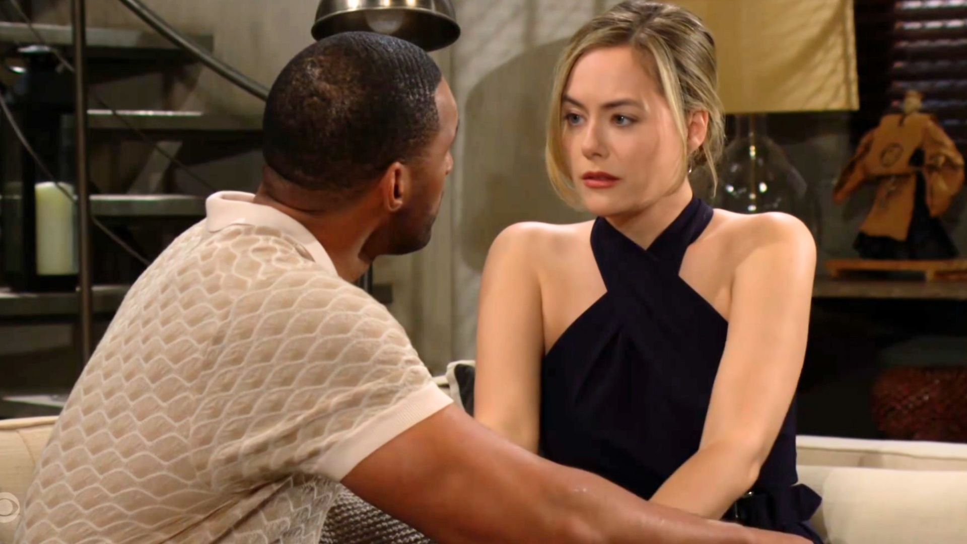 Carter promised to be there for Hope on The Bold and the Beautiful | Image: CBS