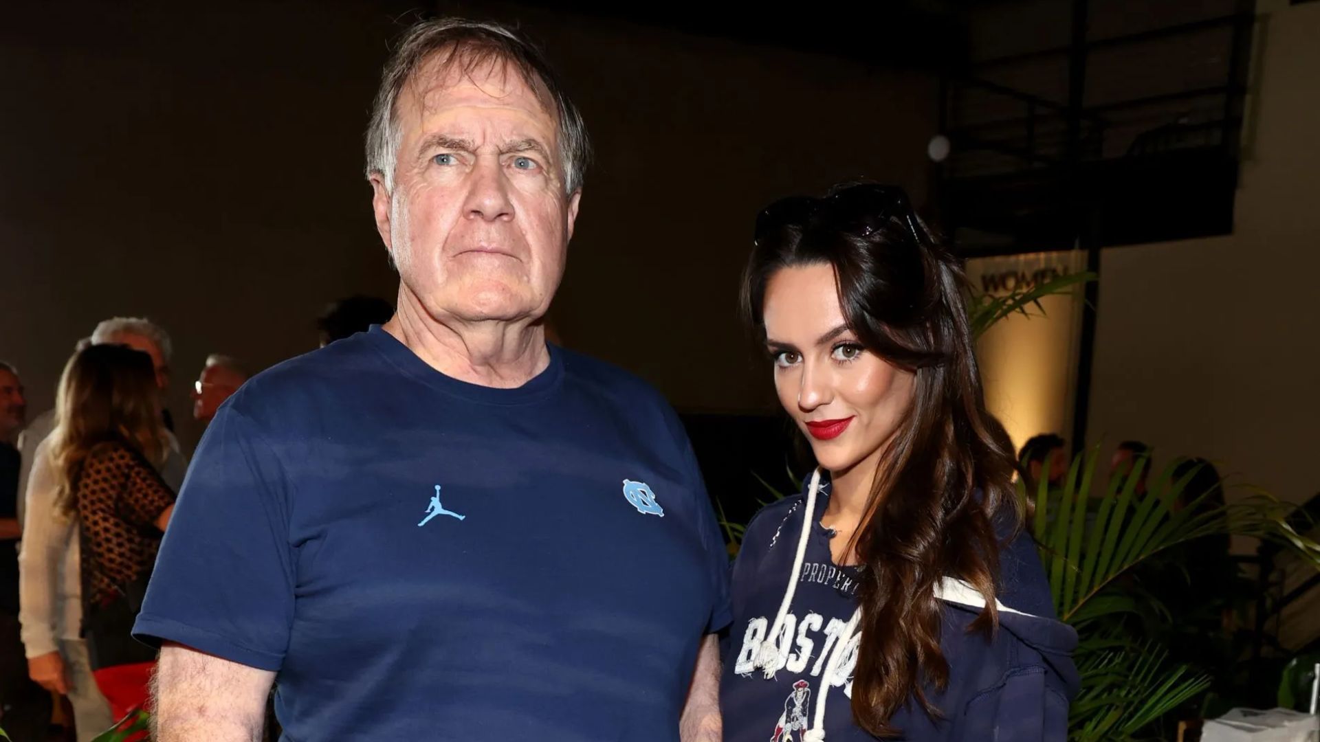 Bill Belichick &amp; Jordon Hudson - Source: Photo by Mike Coppola/Getty Images for Fanatics