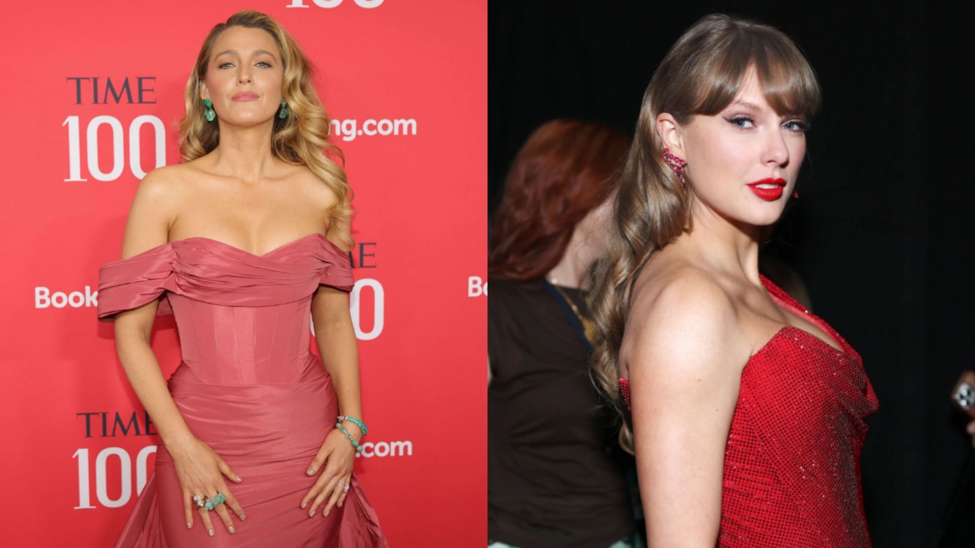 Blake Lively and Taylor Swift (Images via Getty)
