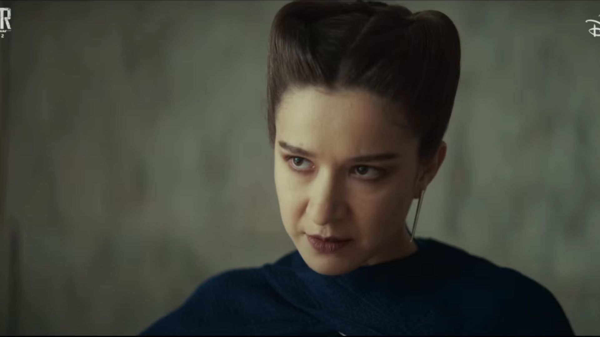 Elizabeth Dulau as Kleya Marki in Andor Season 2 | Image Source: Star Wars YouTube Channel