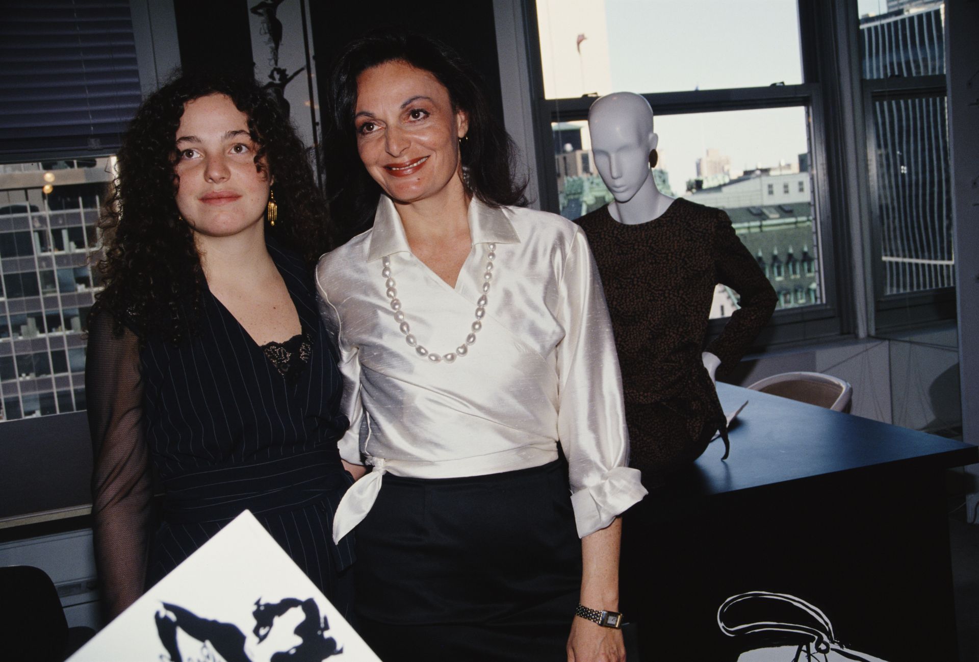 Diane And Tatiana Von Furstenberg - Source: Getty