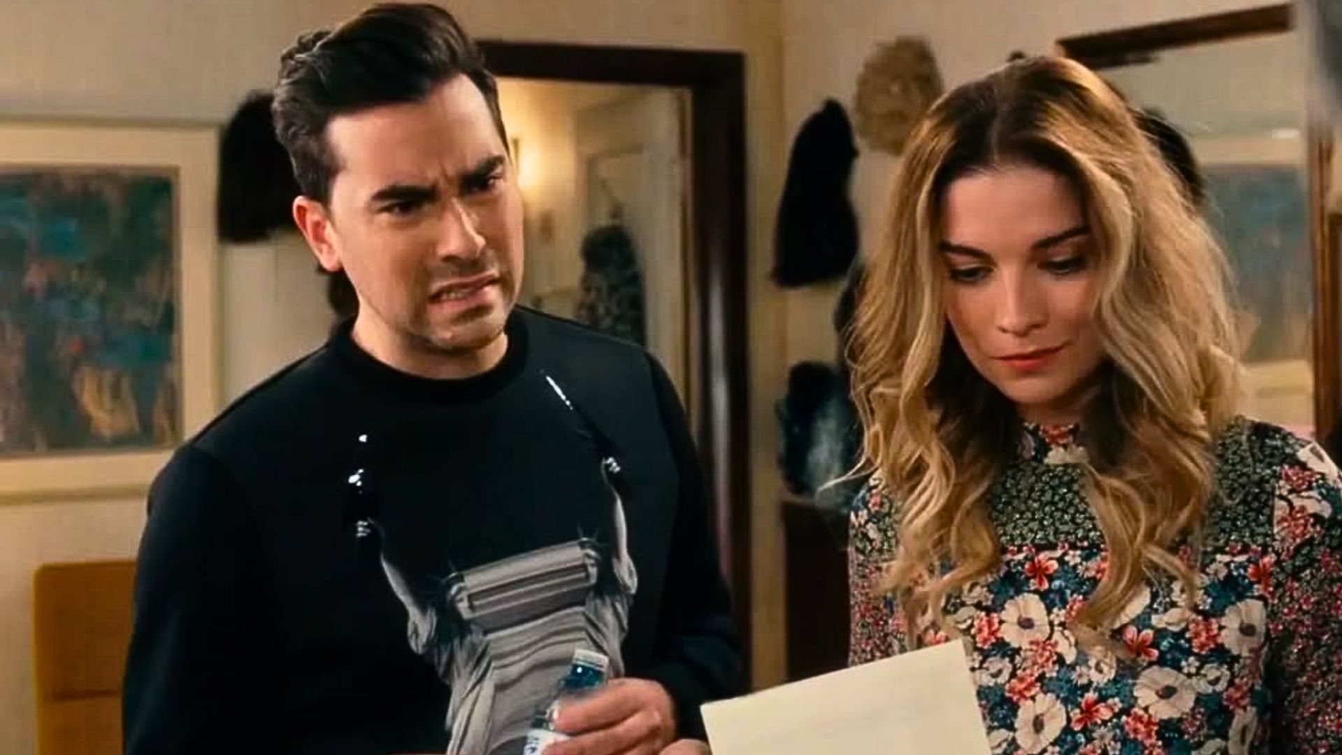 Alexis and David in Schitt