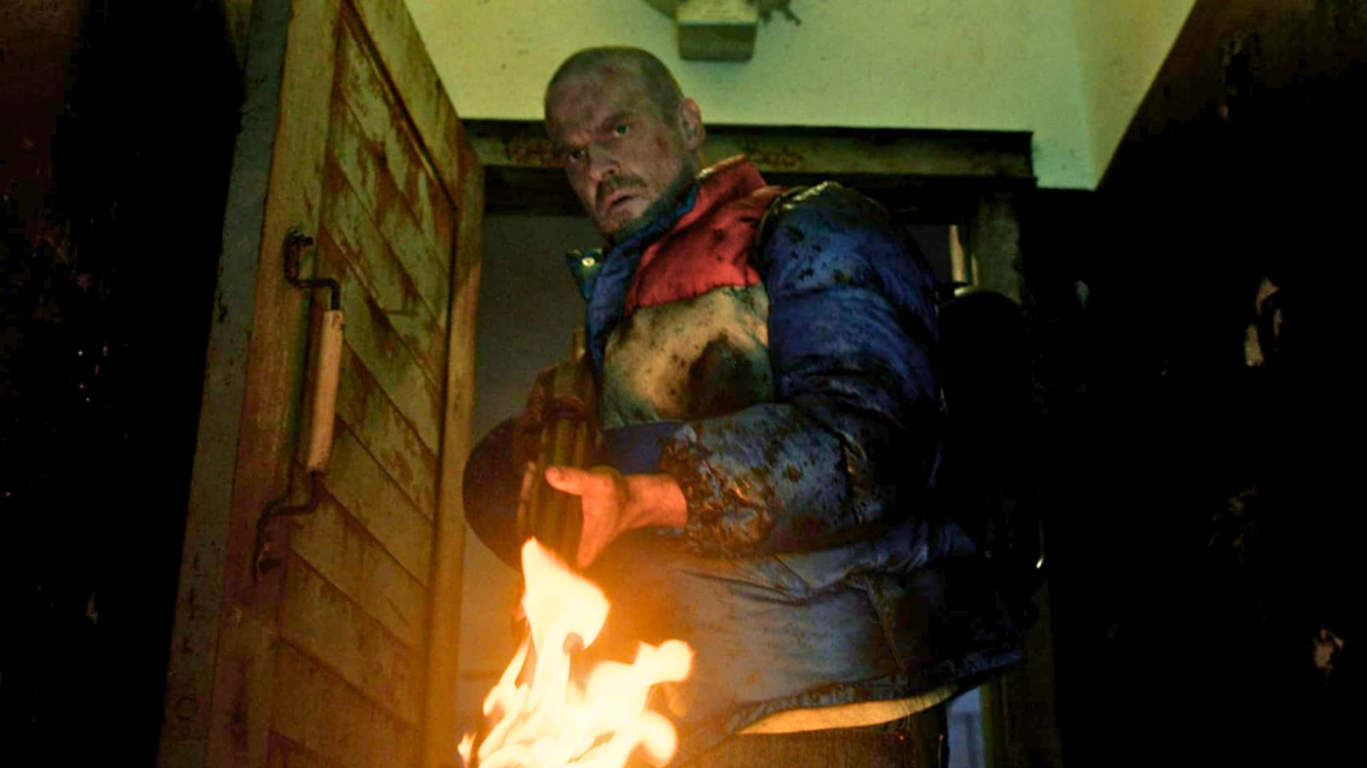 David Harbour in Stranger Things (Image via Netflix)