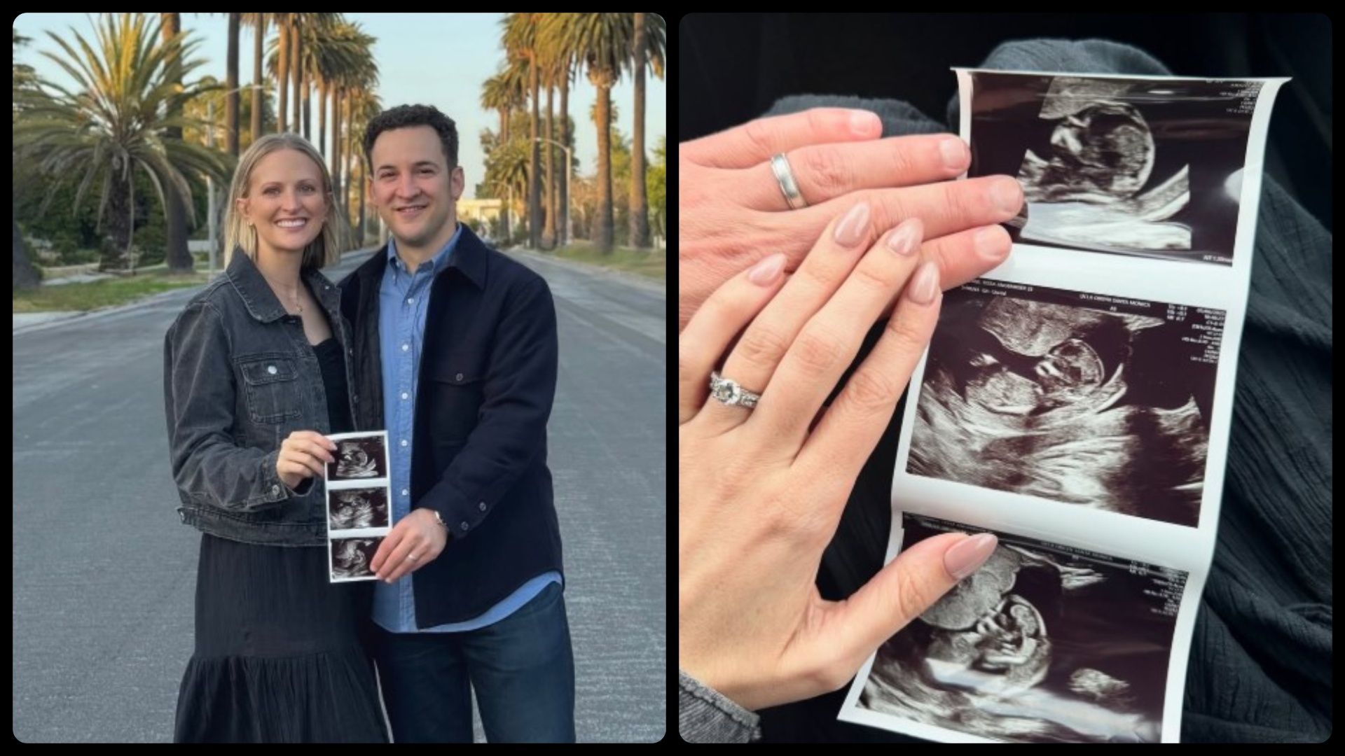 Tessa and Ben Savage are preparing to welcome their firstborn (Image via Instagram/@tangerme)