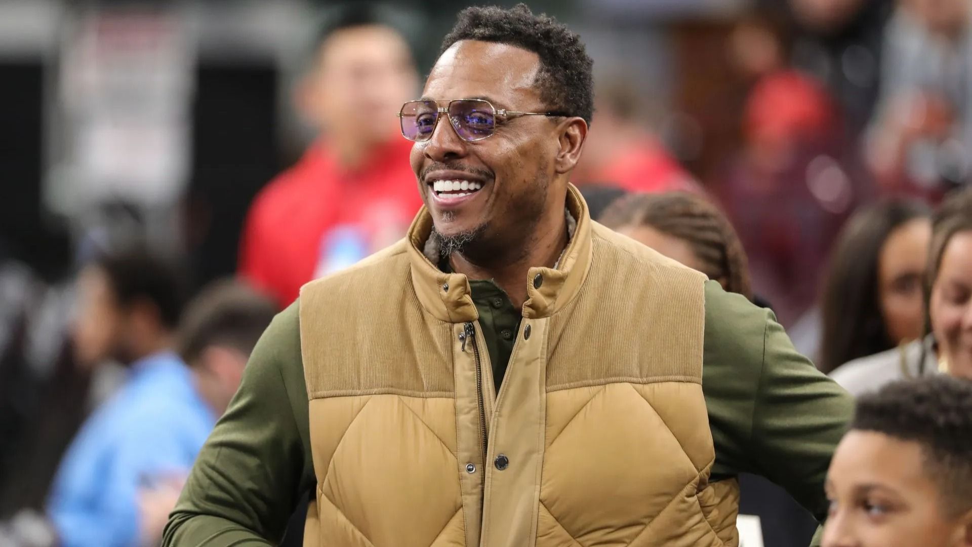 Former Boston Celtics Paul Pierce during the Boston Celtics vs Los Angeles Clippers - Source: Getty