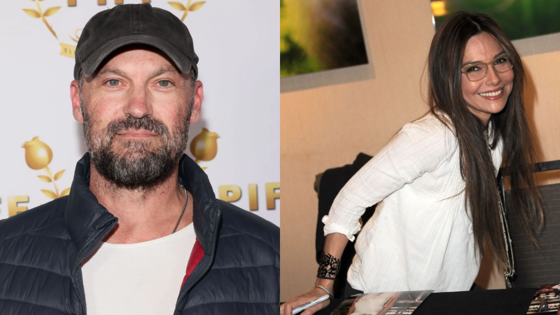 Brian Austin Green and Vanessa Marcil (Images via Getty)