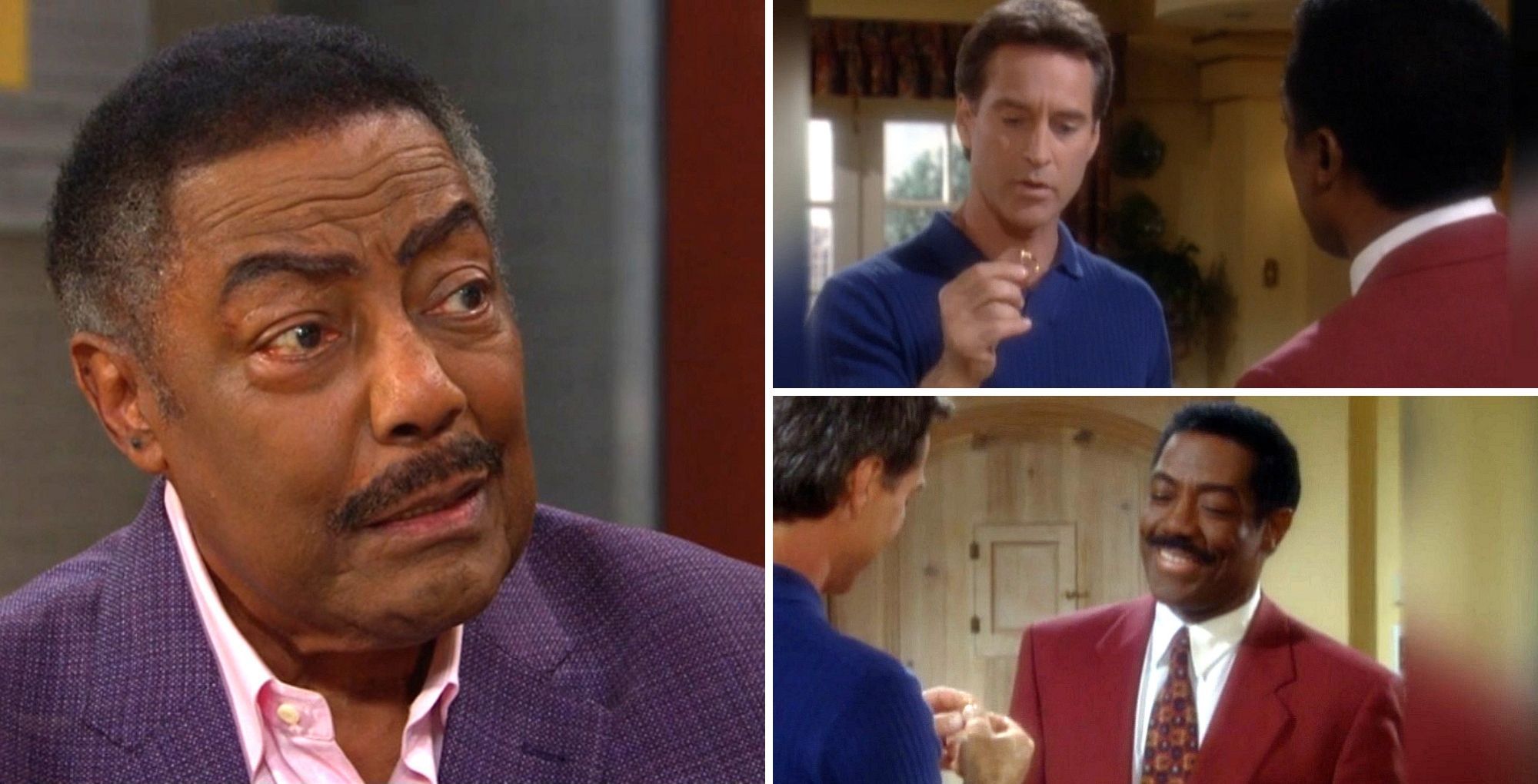 Days of Our Lives&#039; Abe and John. | Image Source: Peacock