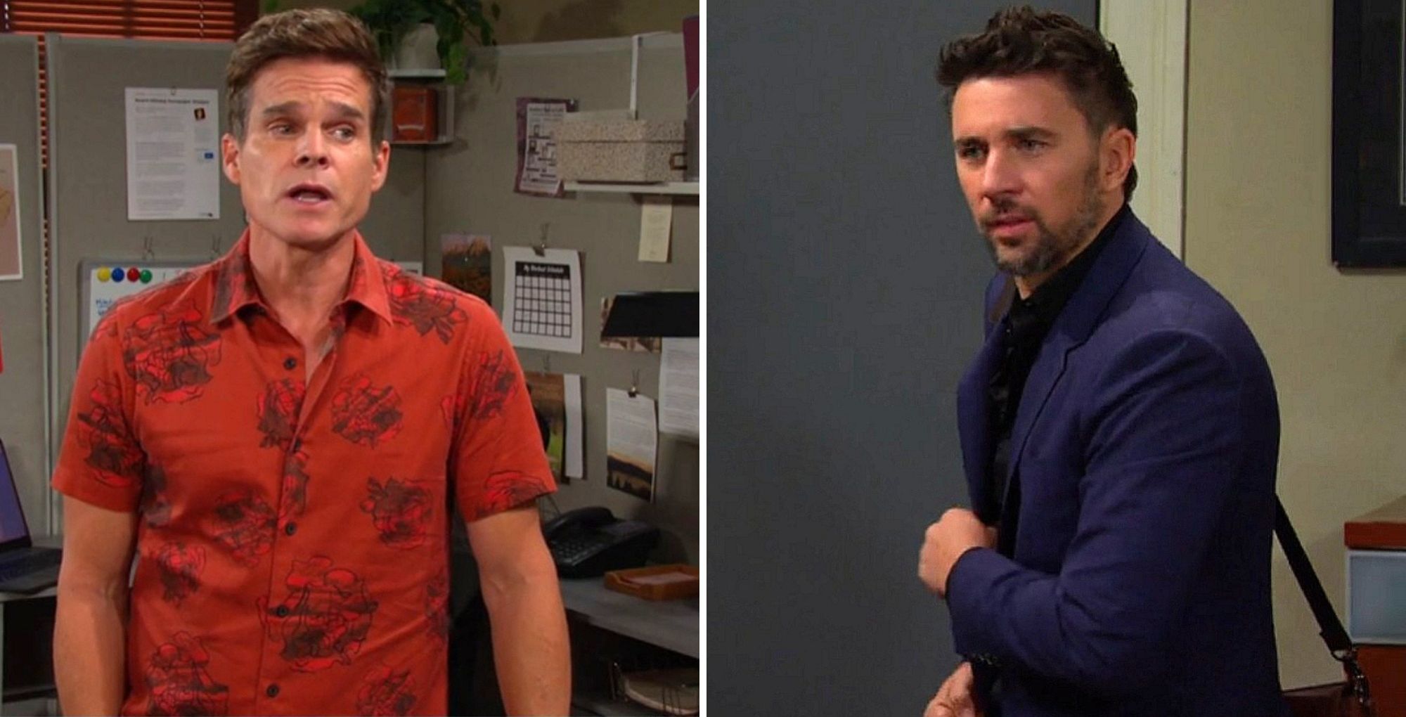 Days of Our Lives&#039; Leo and Chad. | Image Source: Peacock
