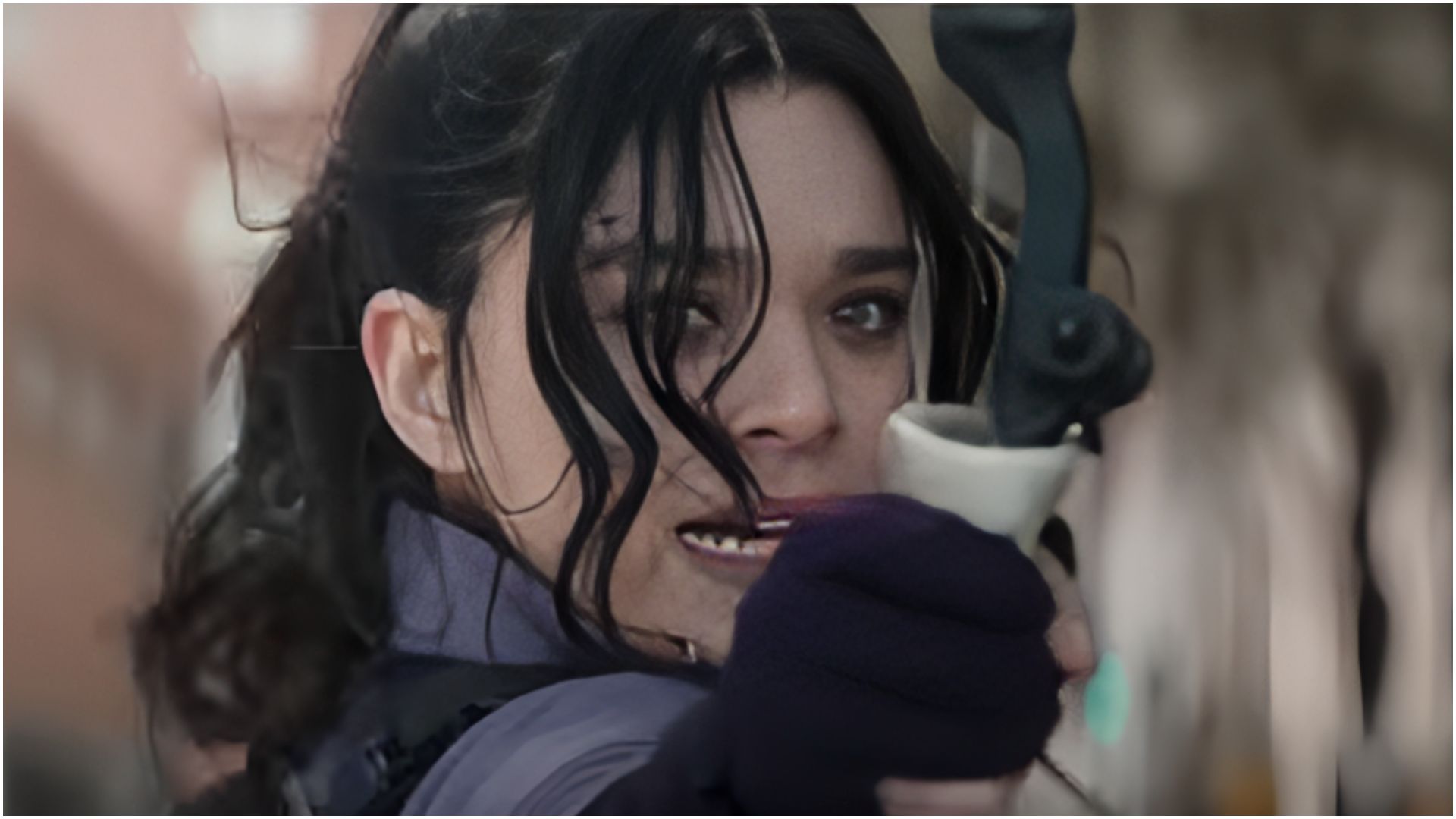 Hailee Steinfeld as Kate Bishop in Hawkeye | Image via Marvel YouTube
