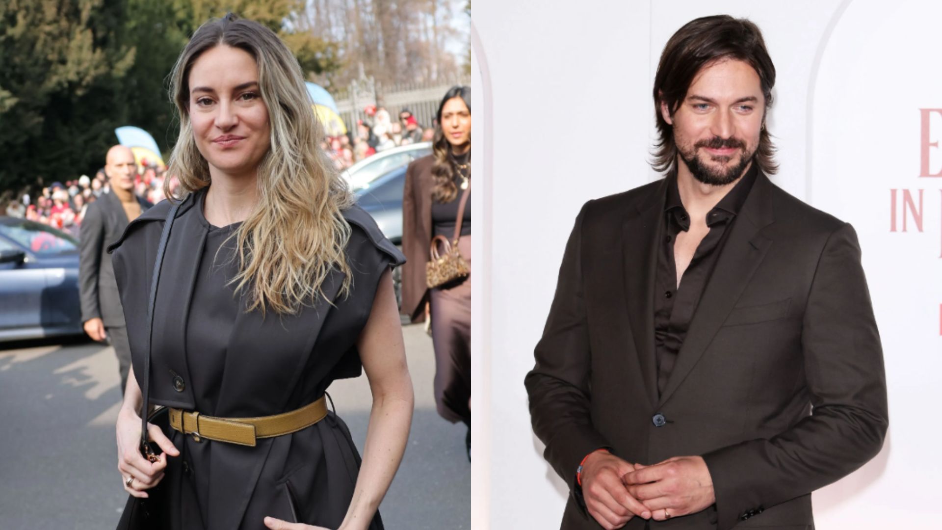 Shailene Woodley and Lucas Bravo (Images via Getty)