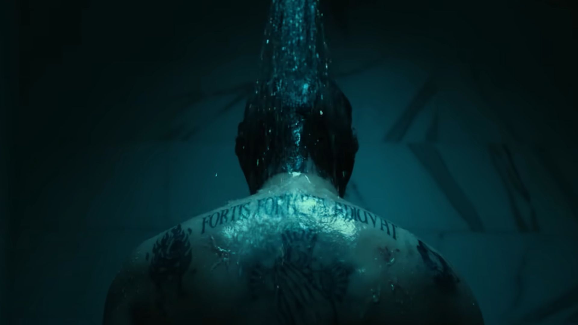 John Wick in shower