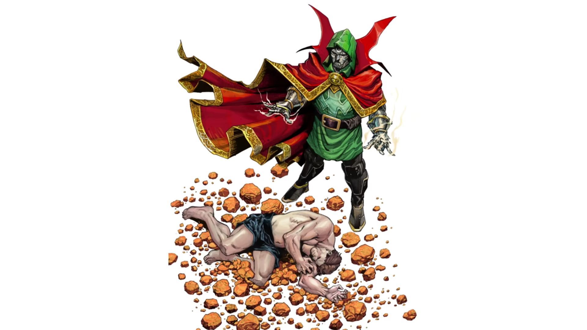Doctor Doom cures The Thing in One World Under Doom #2 | Image Source: Marvel Entertainment YouTube Channel