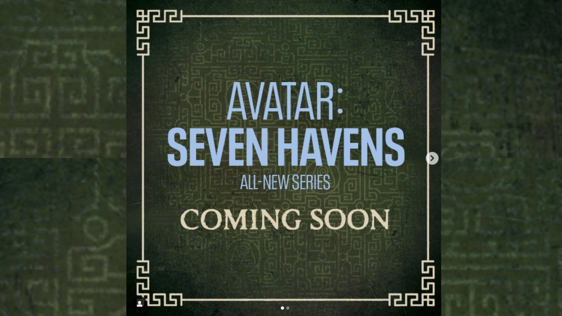 Avatar: Seven Havens (Image via Instagram @avatarlegends)