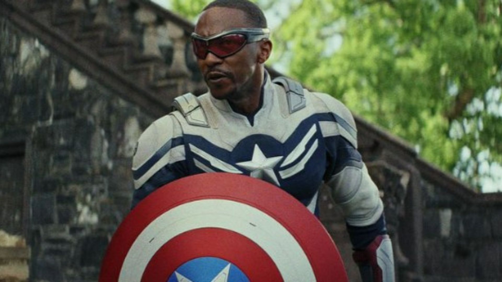 Anthony Mackie as Sam Wilson in Captain America: Brave New World | Image source: Twitter
