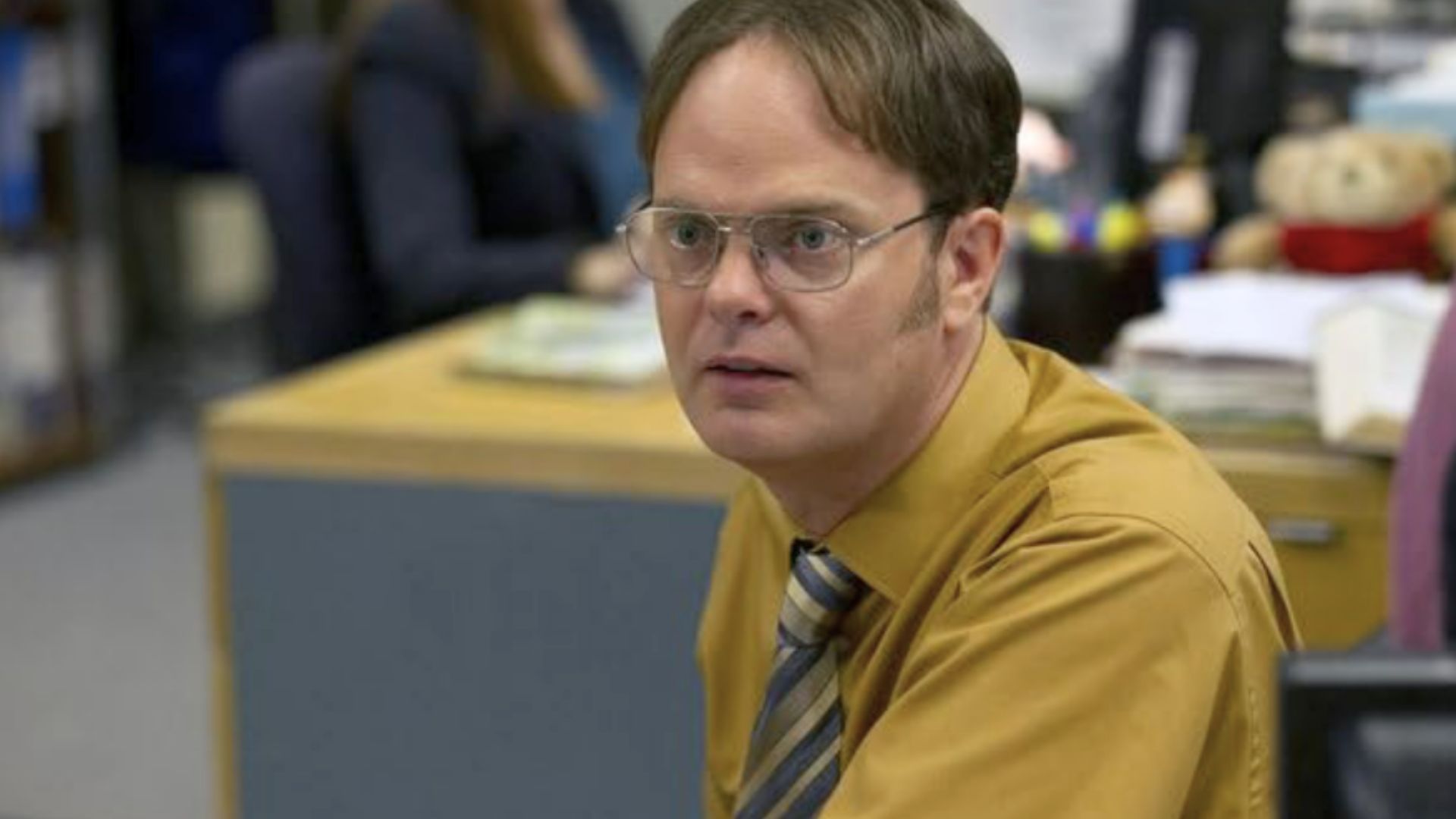 Rainn Wilson as Dwight Schrute in The Office (Image via NBC)