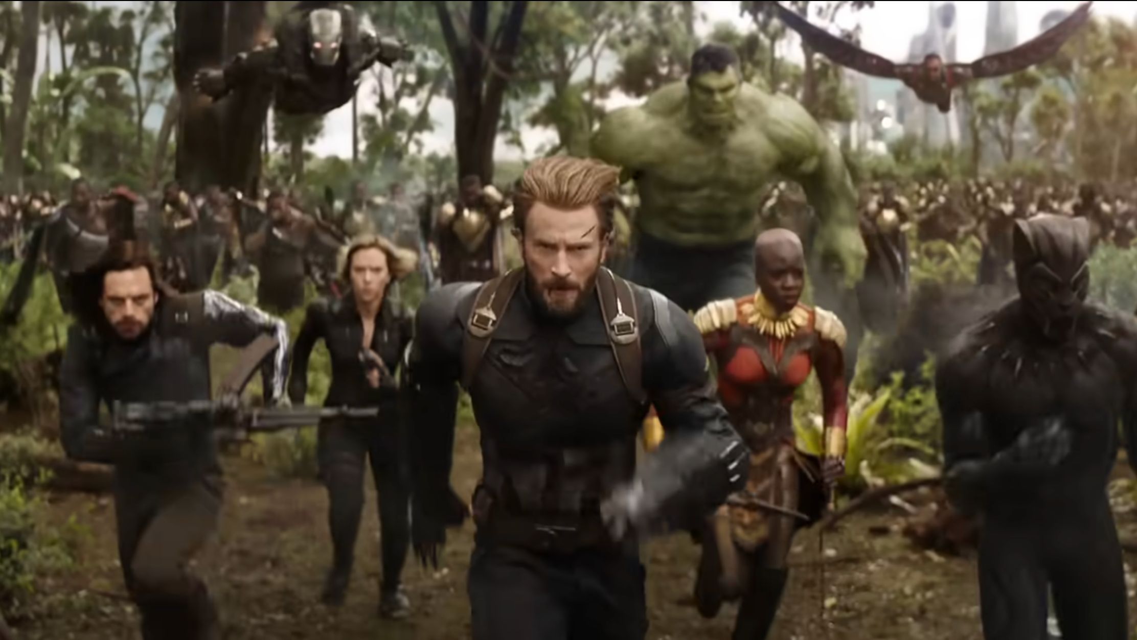 A still from MCU&rsquo;s Avengers: Infinity War (Image via YouTube/Marvel Entertainment)