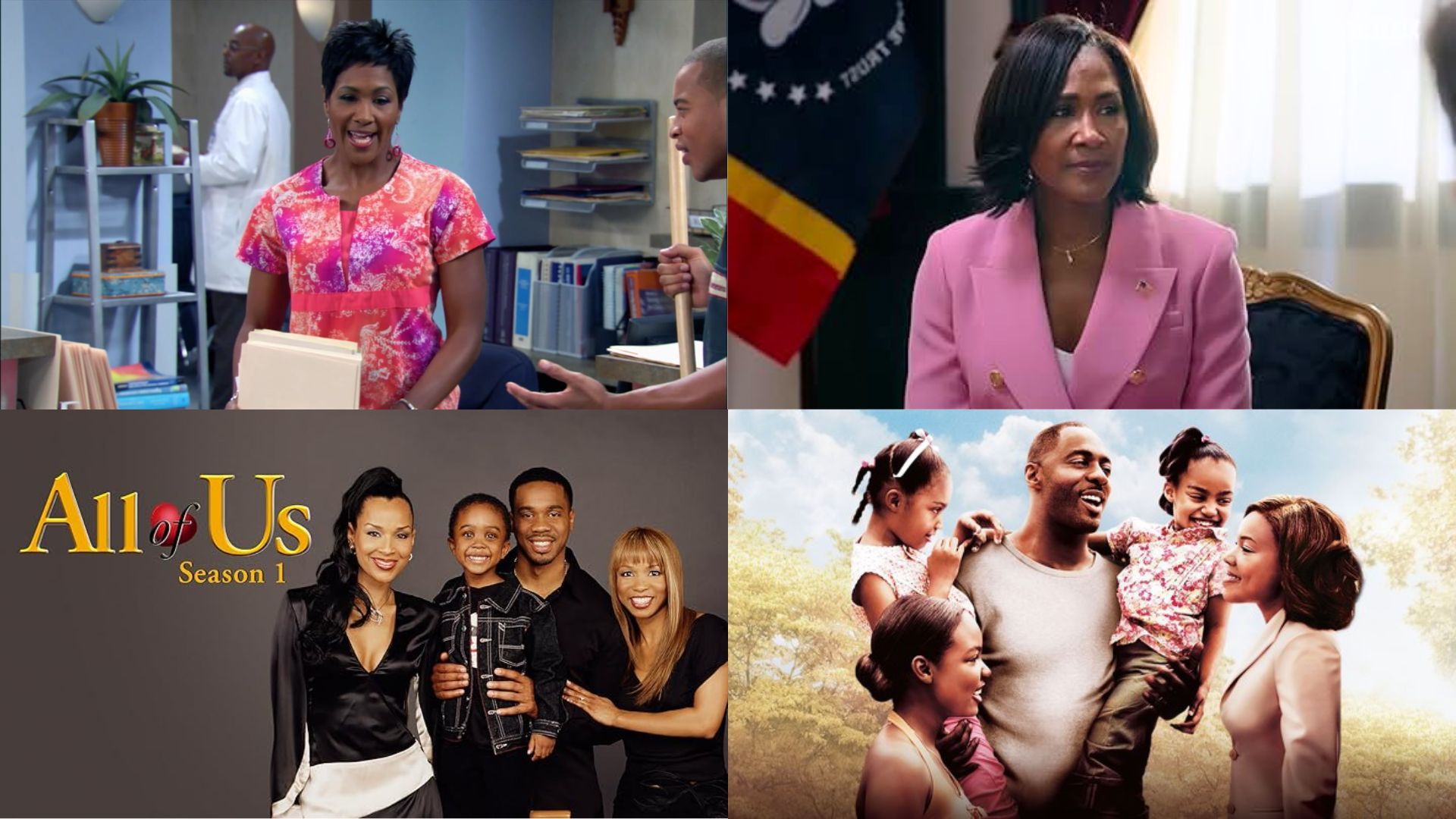 Terri J Vaughn movies and TV shows | Images via Hulu, Prime Video and Just Watch