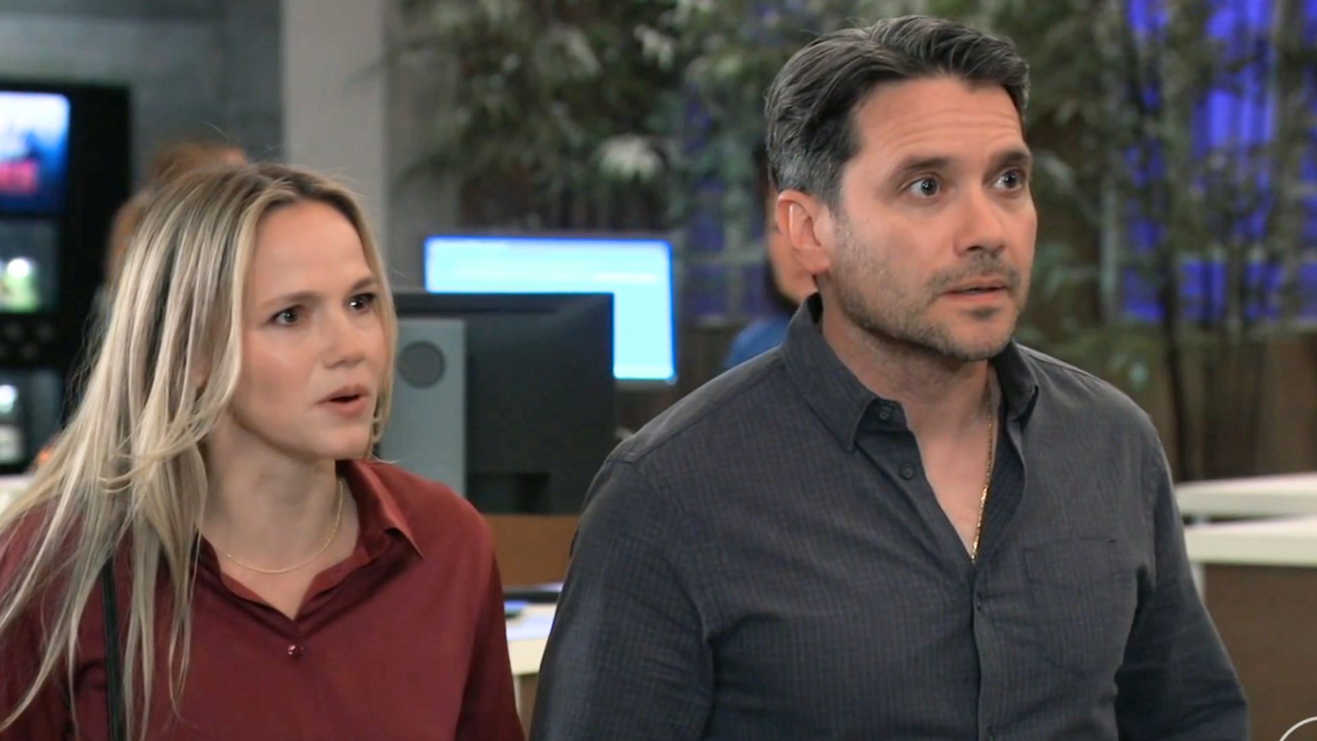 Lulu and Dante feared for their son on General Hospital | Image: ABC